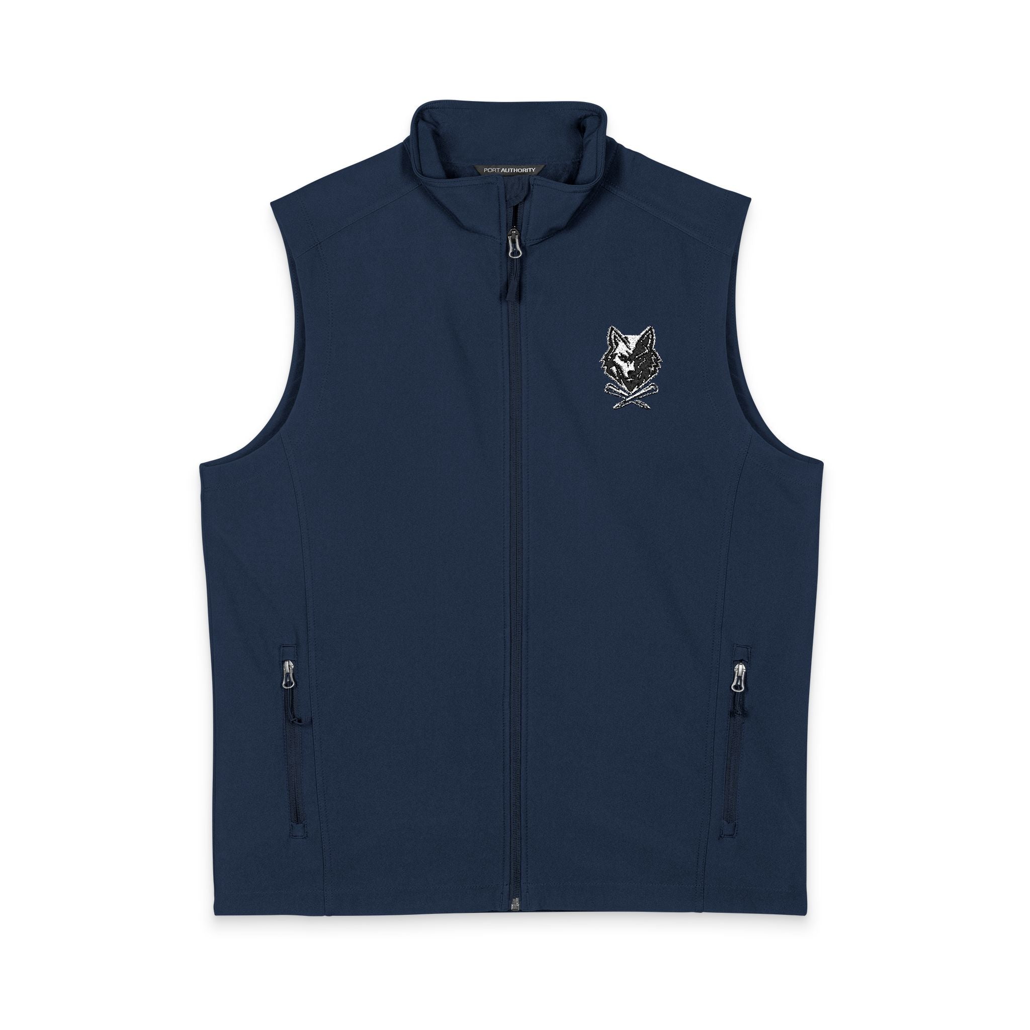 Embroidered Core Soft Shell Vest - Men’s Golf Lightweight Windproof Vest