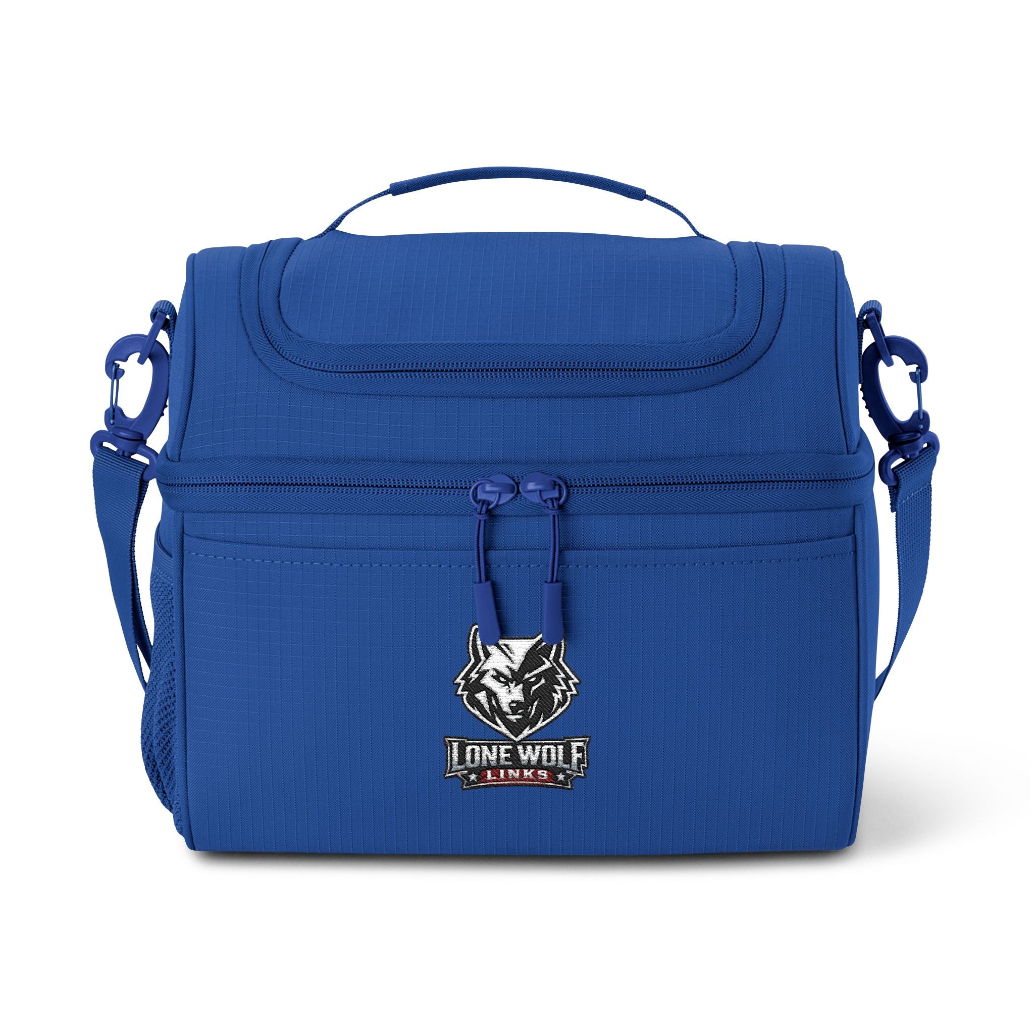 Lone Wolf Links Cooler Bag - Insulated Golf Lunch Cooler with Team Logo