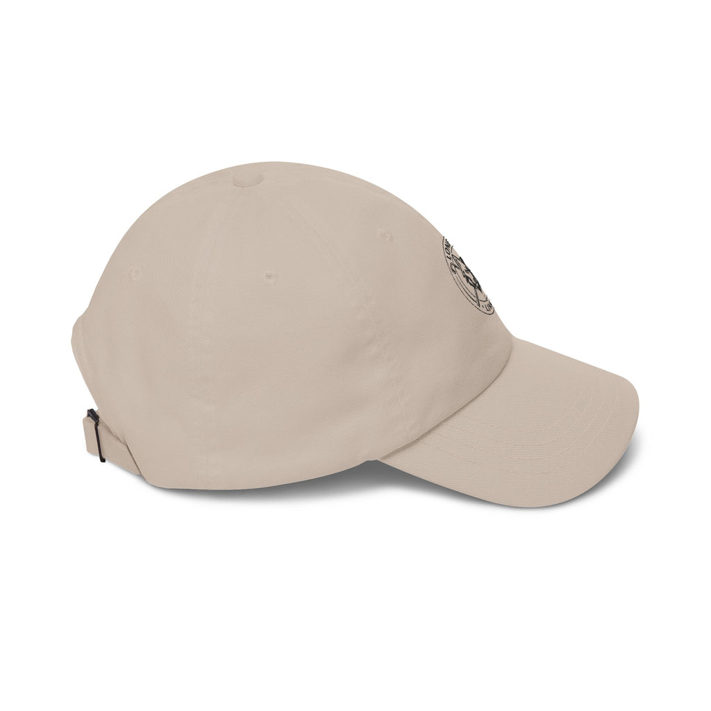 Dad Cap - 'Lone Wolf Links' Embroidered Logo Golf Hat