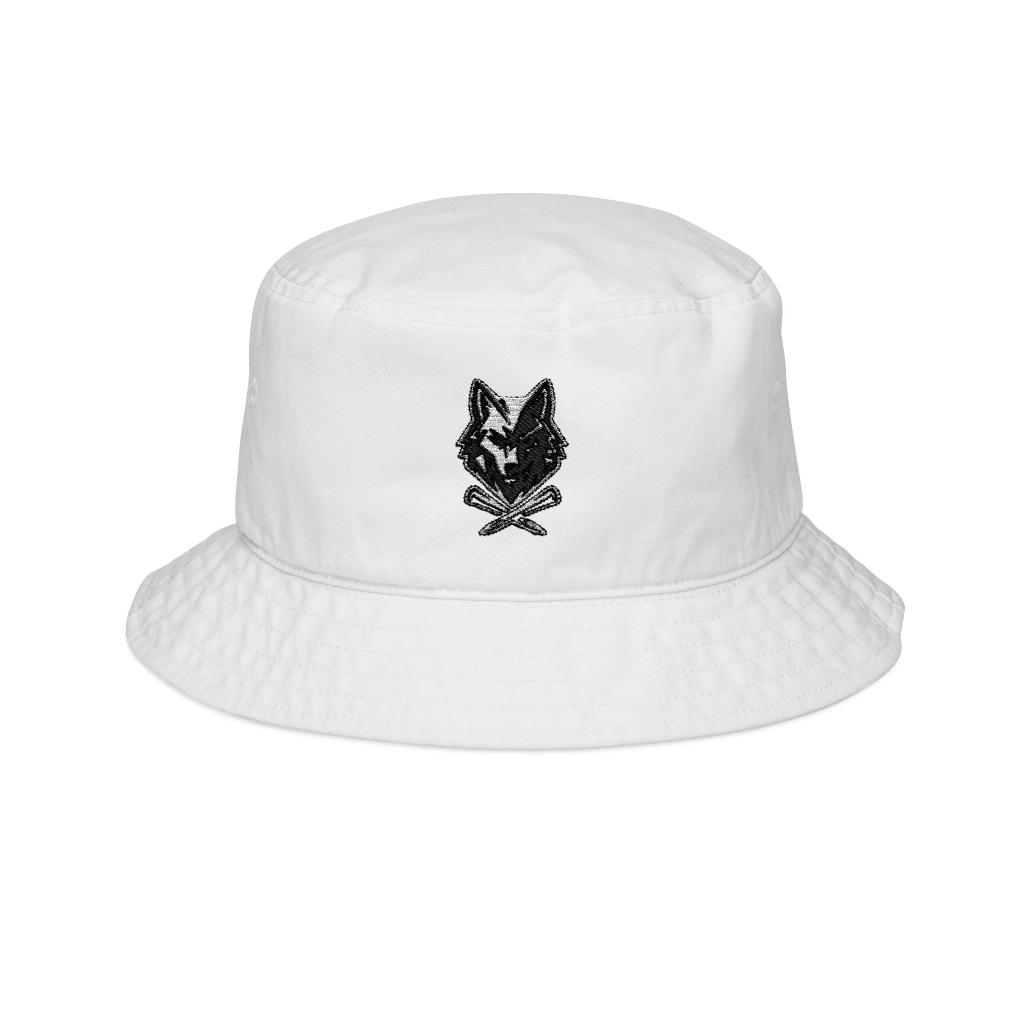 Embroidered Golf Bucket Hat - Lone Wolf Links Logo