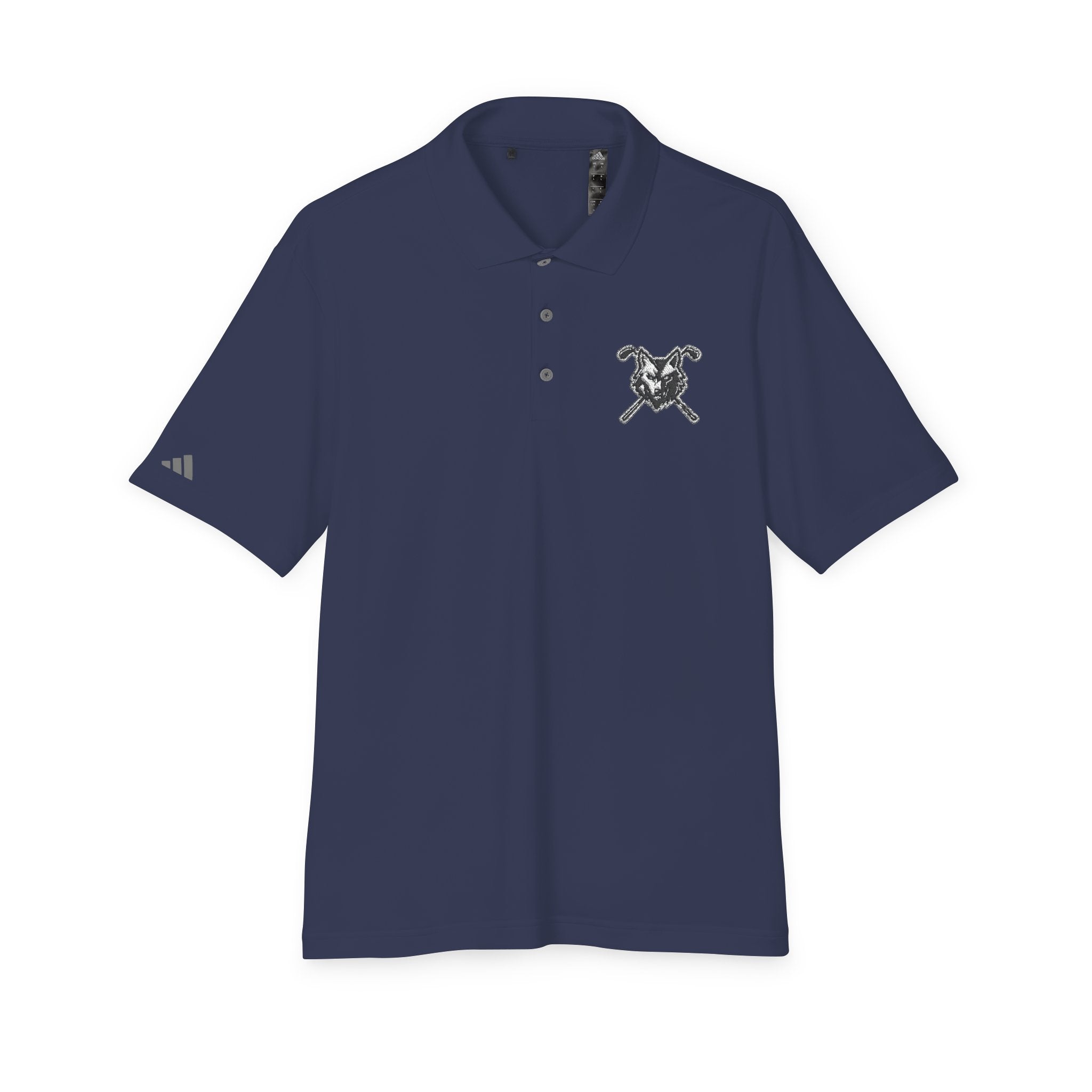 Wolf & Crossed Golf Clubs Unisex Polo Shirt - Performance Golf Polo