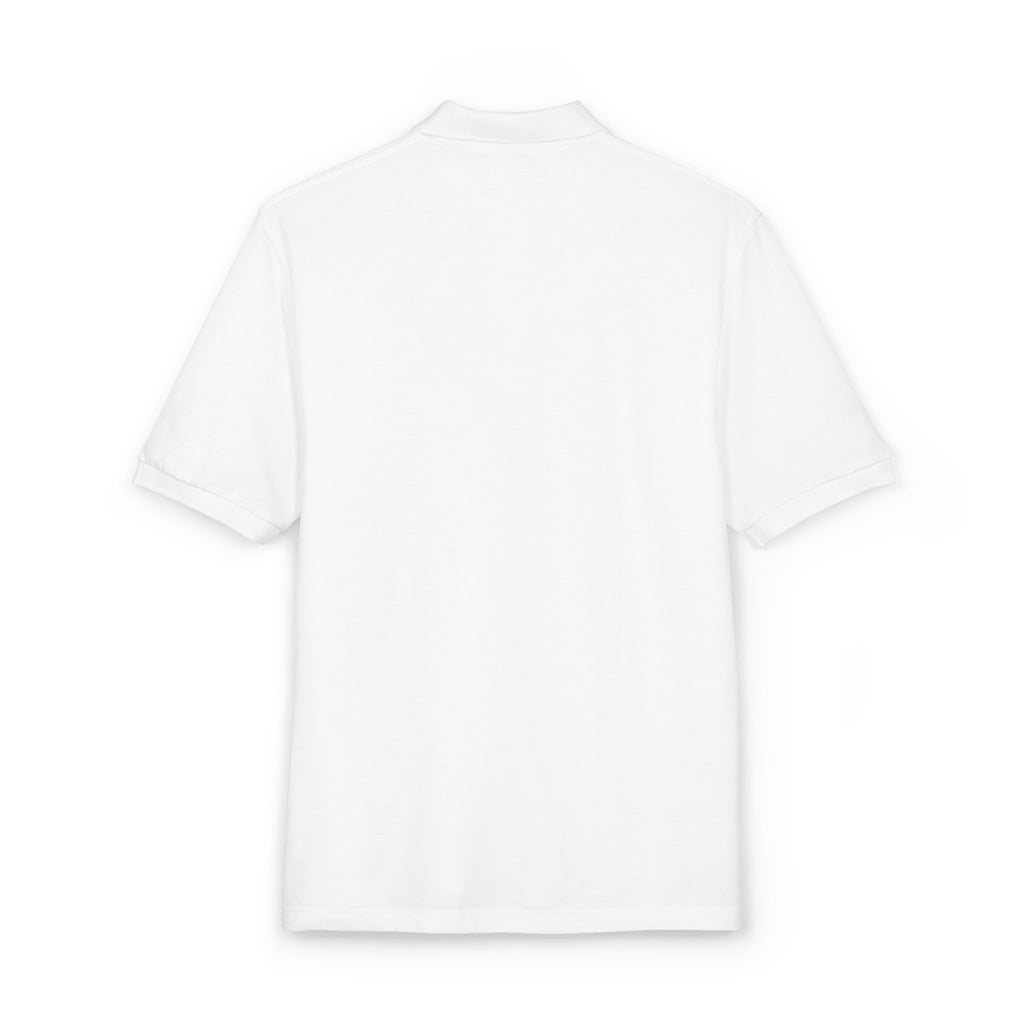 Embroidered Unisex Wolf & Tees Polo Shirt - Casual Golf Wear