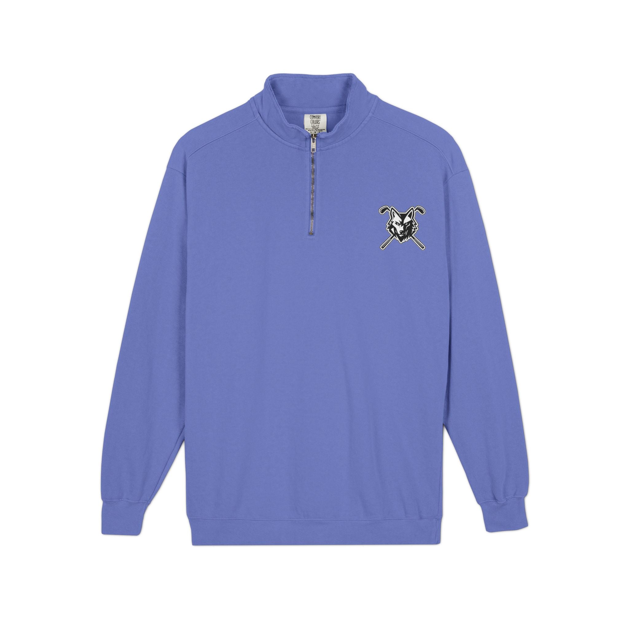 Wolf & Crossed Golf Club Quarter-Zip Unisex Sweatshirt