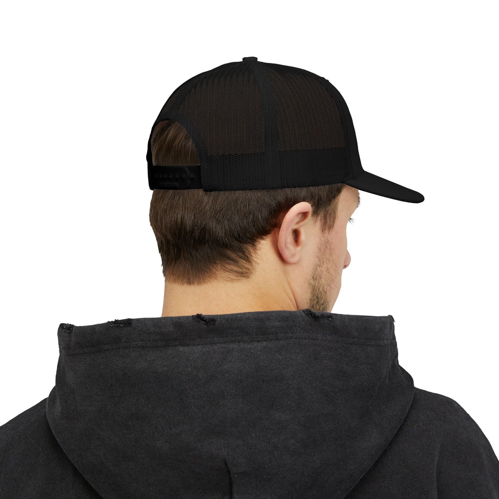 Trucker Hat - Lone Wolf Links with Crossed Tees Embroidered Snapback