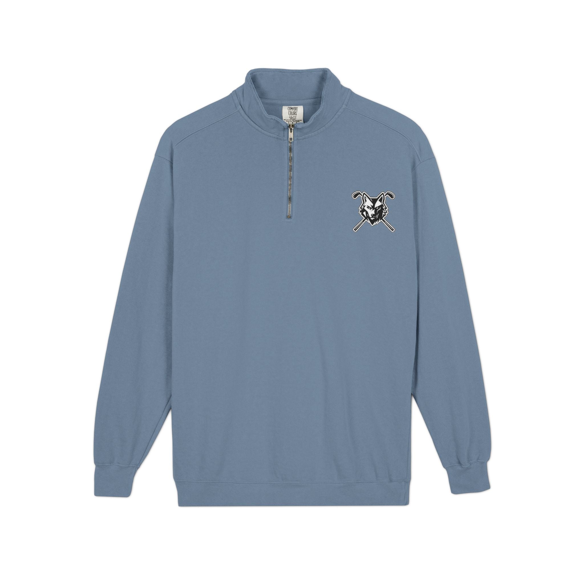 Wolf & Crossed Golf Club Quarter-Zip Unisex Sweatshirt