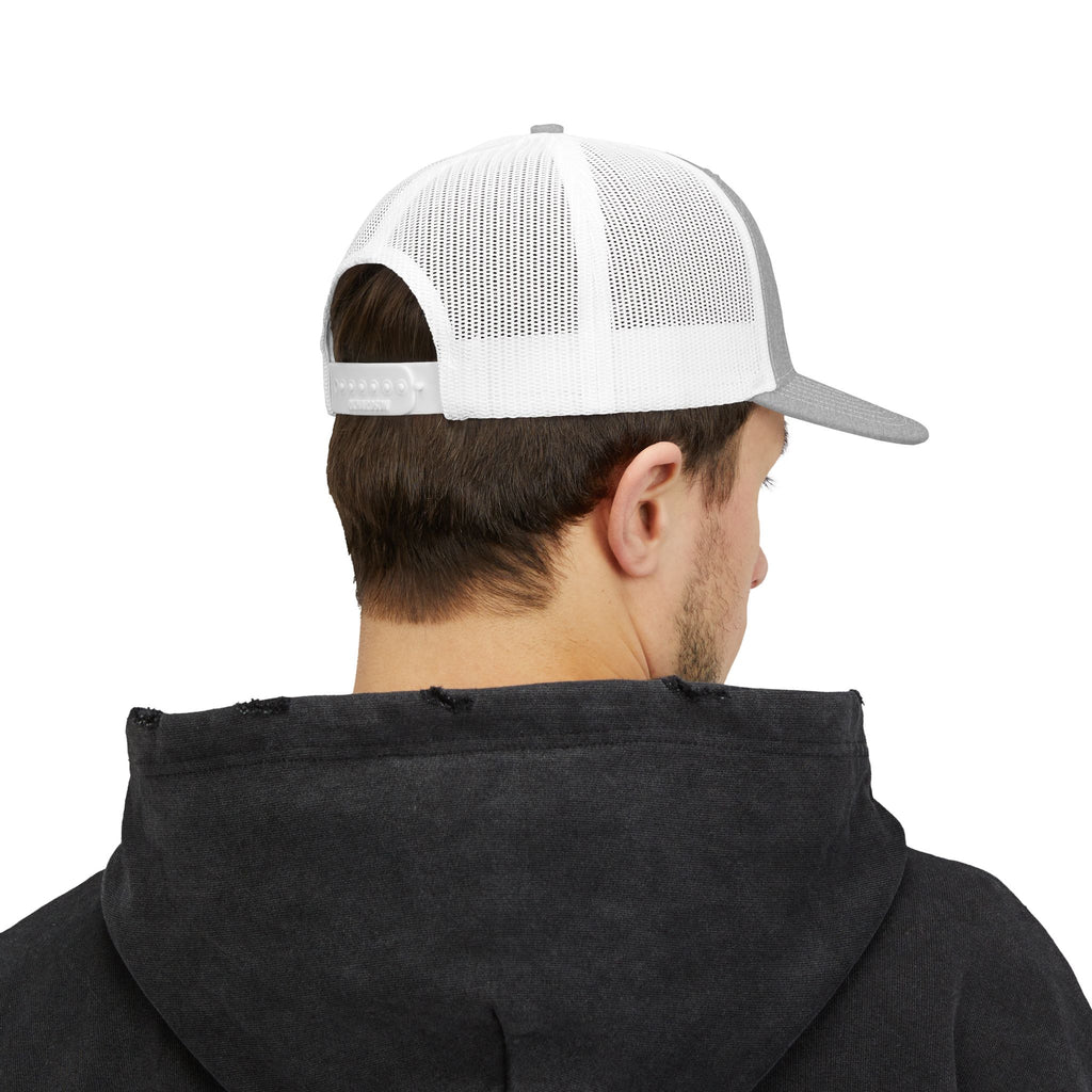 Trucker Hat - Lone Wolf Links with Crossed Tees Embroidered Snapback