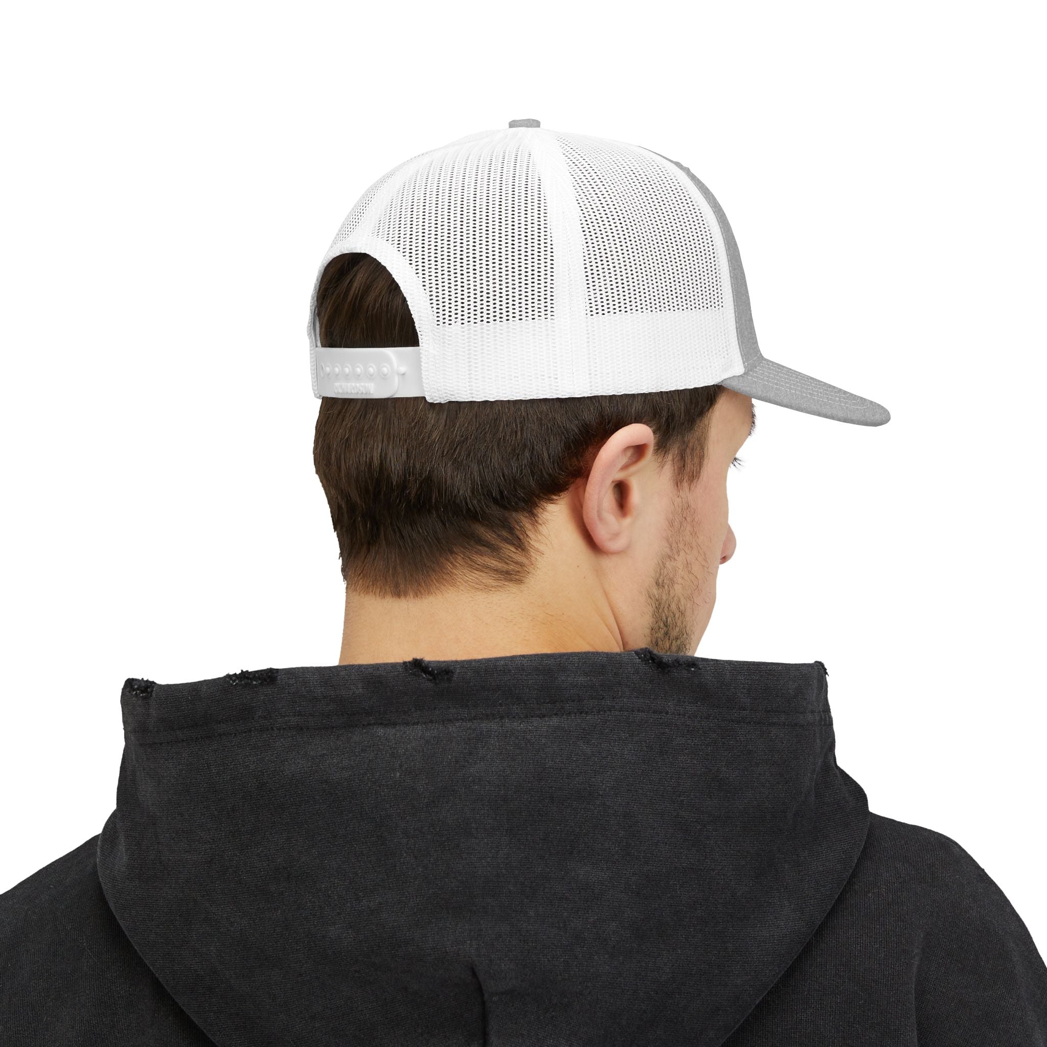 Trucker Hat - Lone Wolf Links with Crossed Tees Embroidered Snapback