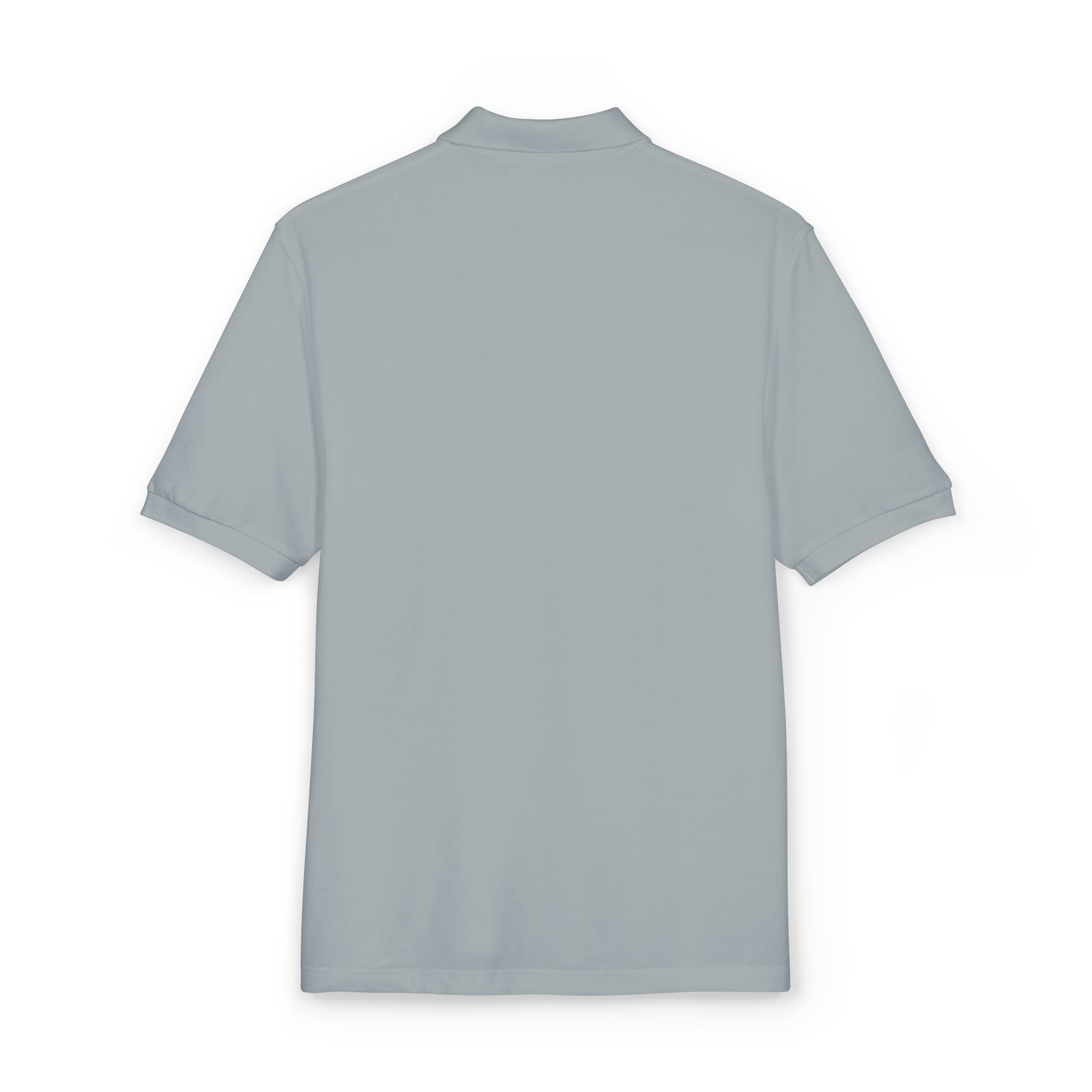 Embroidered Unisex Wolf & Tees Polo Shirt - Casual Golf Wear