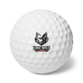 Golf Balls, 6pcs - Lone Wolf Links Logo