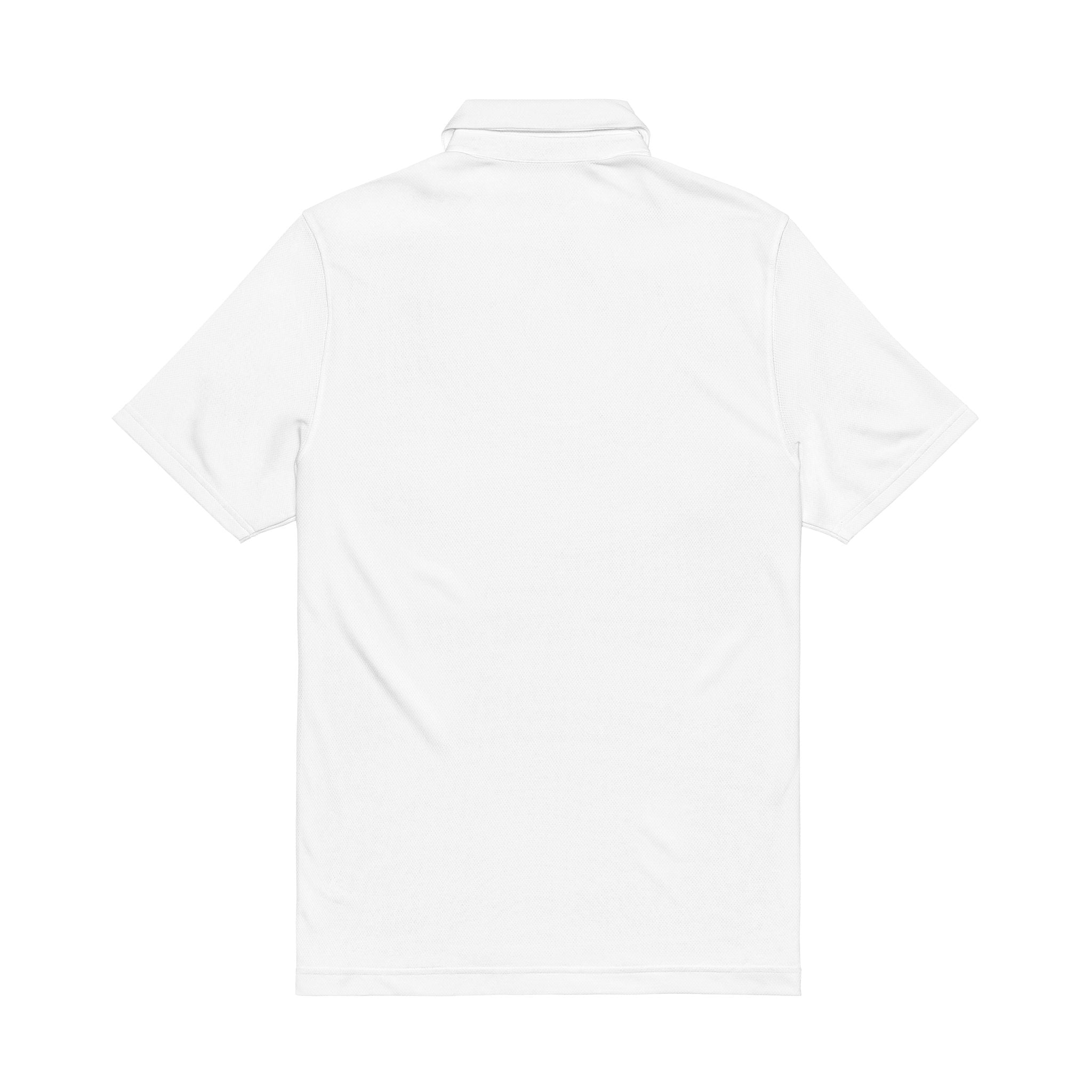 Embroidered Men's Crossed Wolf Clubs Polo - Under Armour (white only)