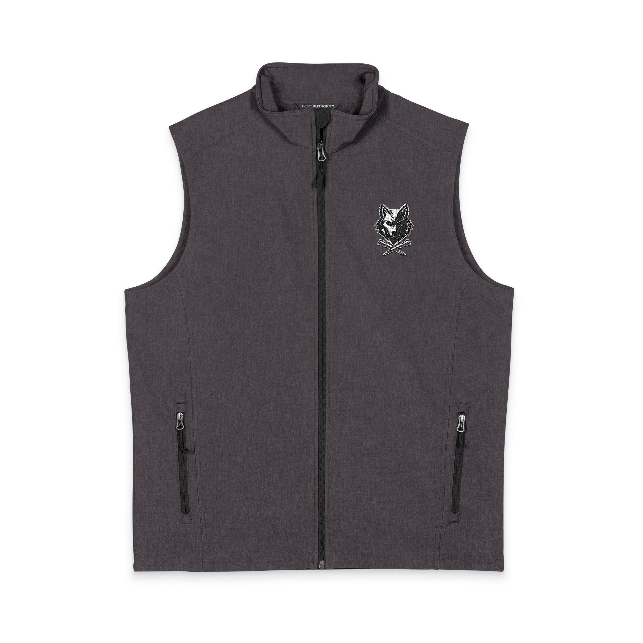Embroidered Core Soft Shell Vest - Men’s Golf Lightweight Windproof Vest