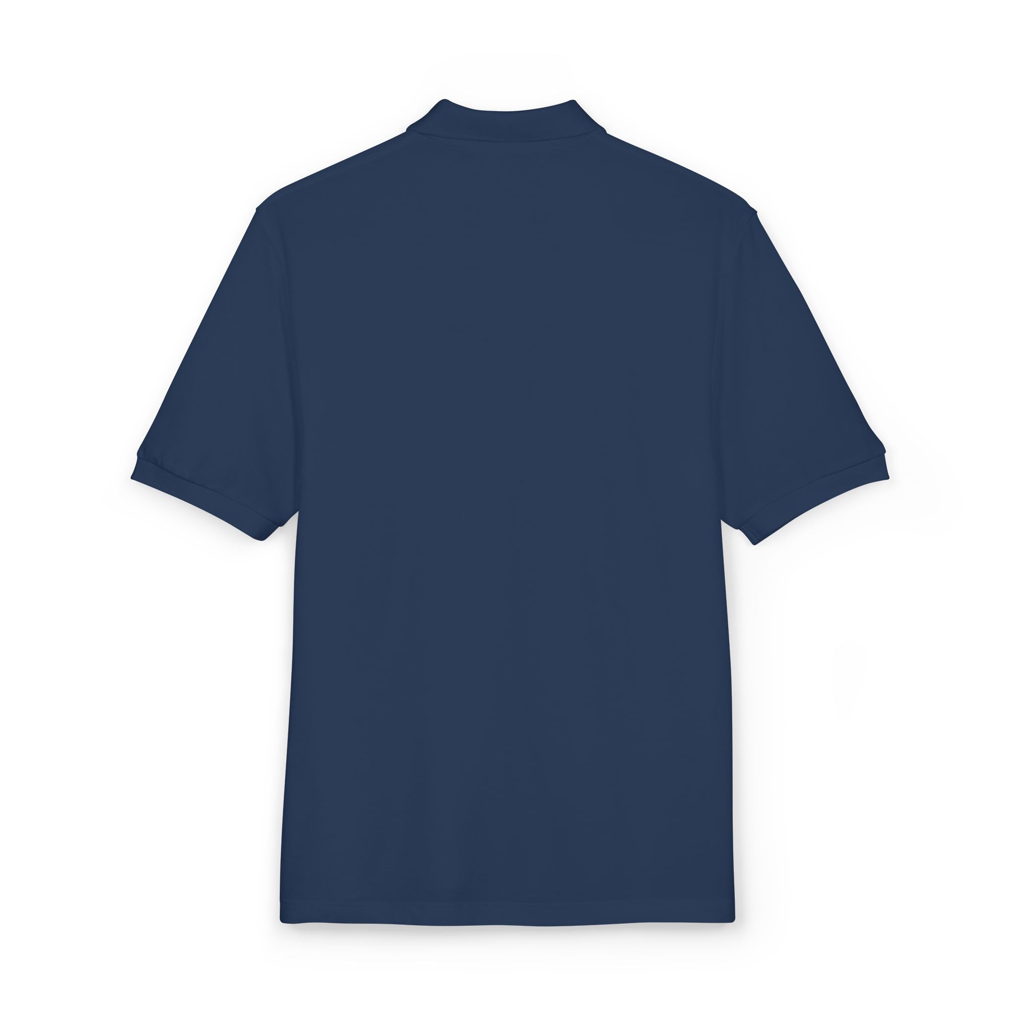 Embroidered Unisex Wolf & Tees Polo Shirt - Casual Golf Wear
