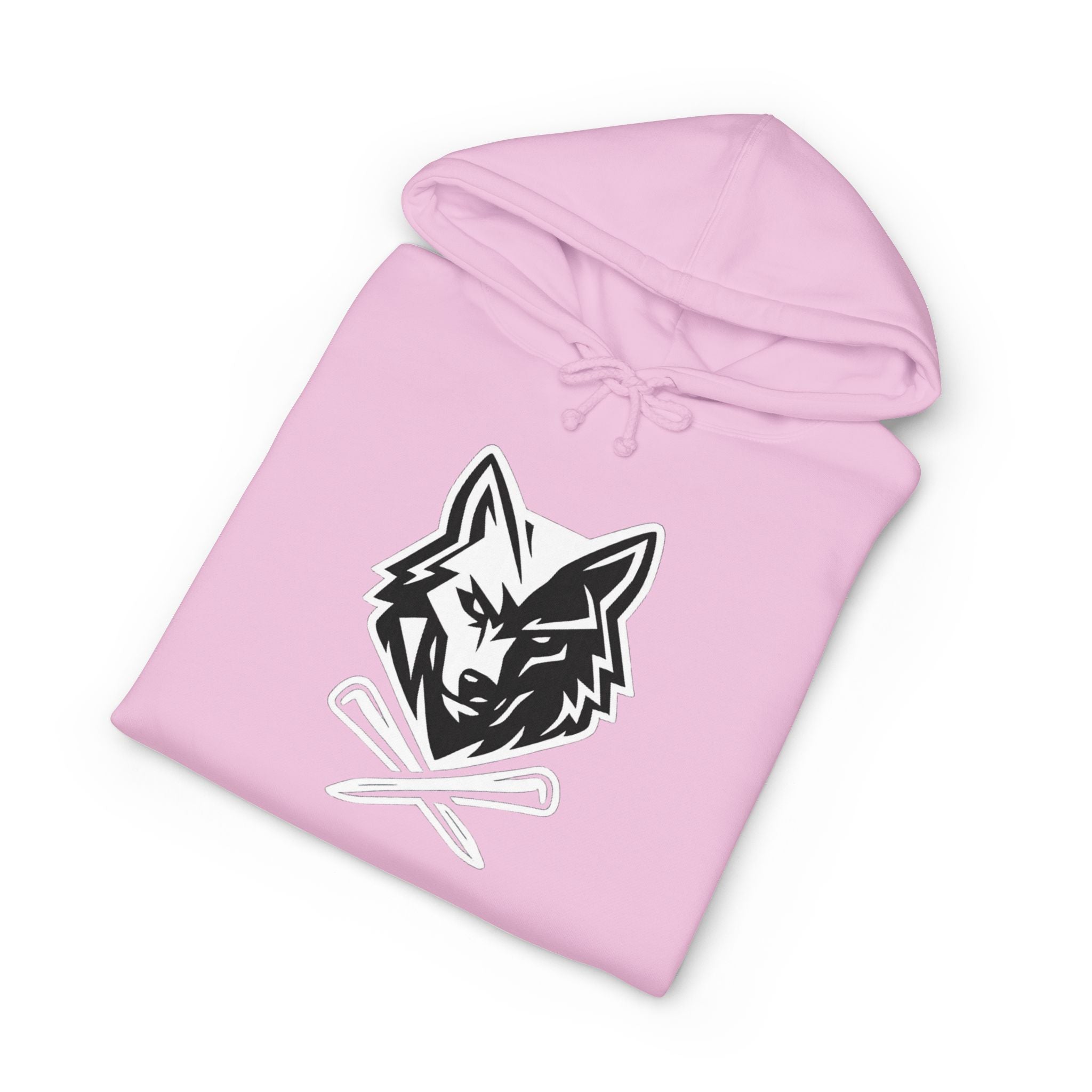 Wolf Head Golf Crossed Tees Hoodie – Unisex Golf Wolf Logo Pullover