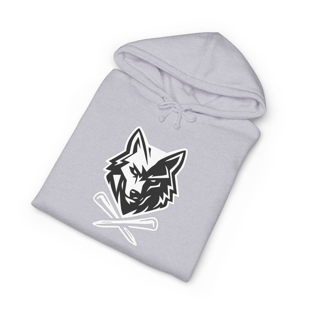 Wolf Head Golf Crossed Tees Hoodie – Unisex Golf Wolf Logo Pullover