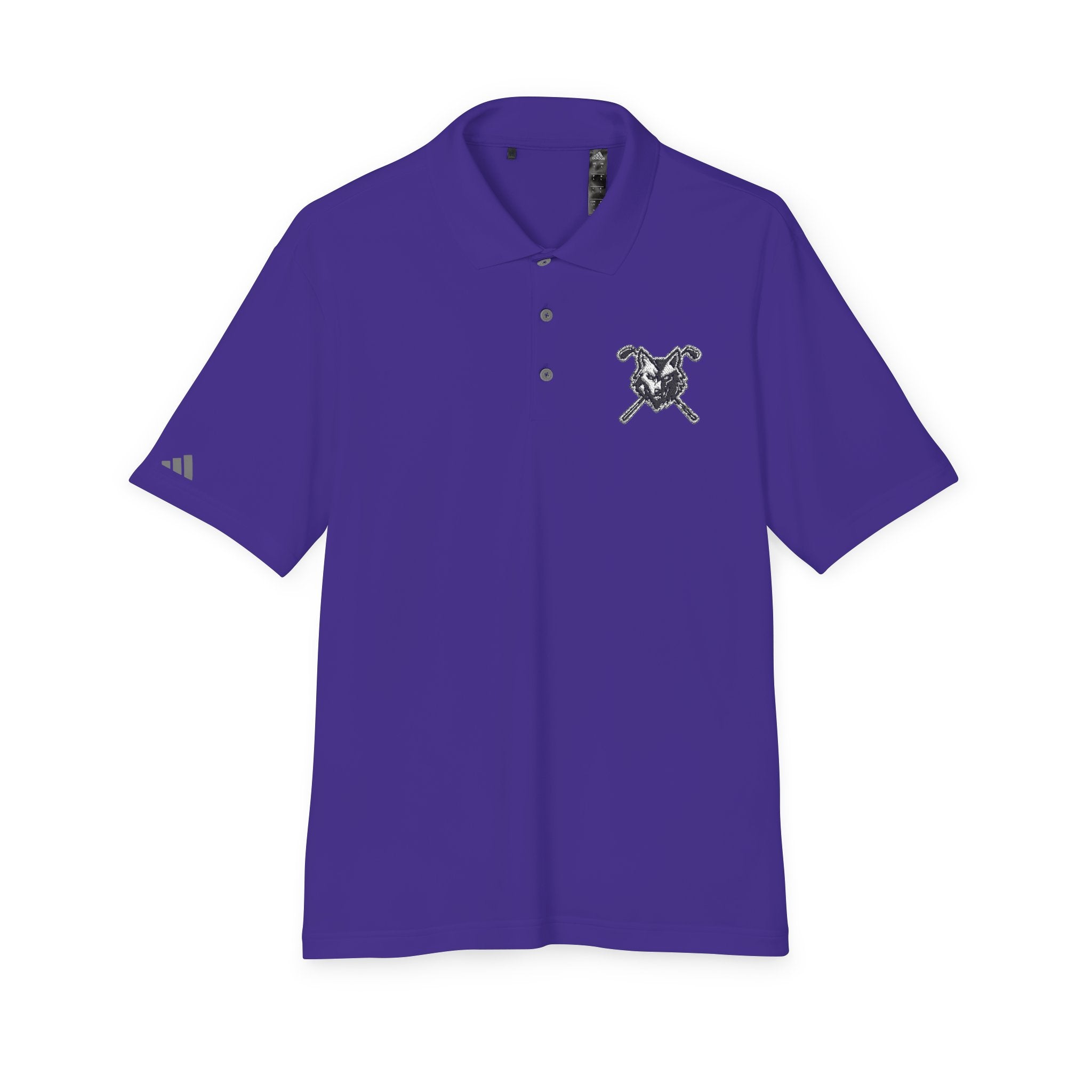 Wolf & Crossed Golf Clubs Unisex Polo Shirt - Performance Golf Polo