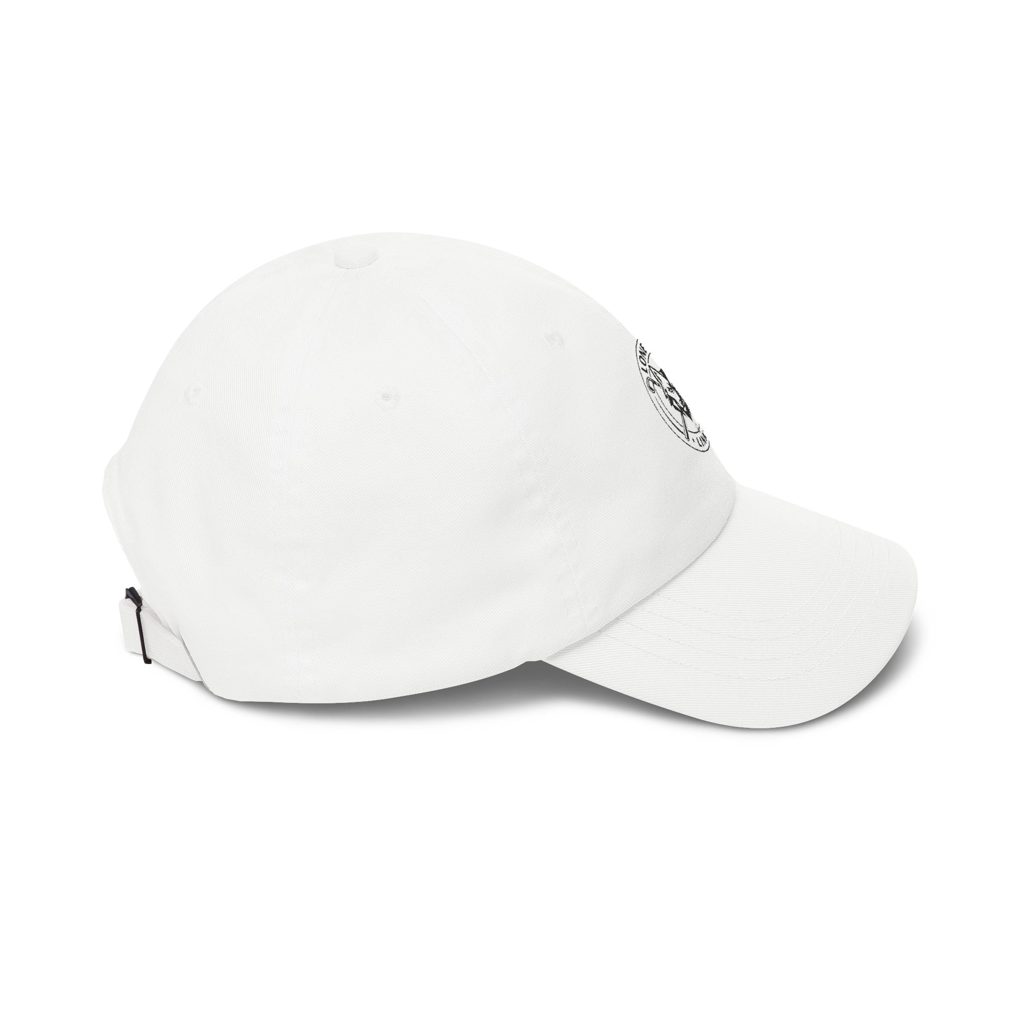 Dad Cap - 'Lone Wolf Links' Embroidered Logo Golf Hat