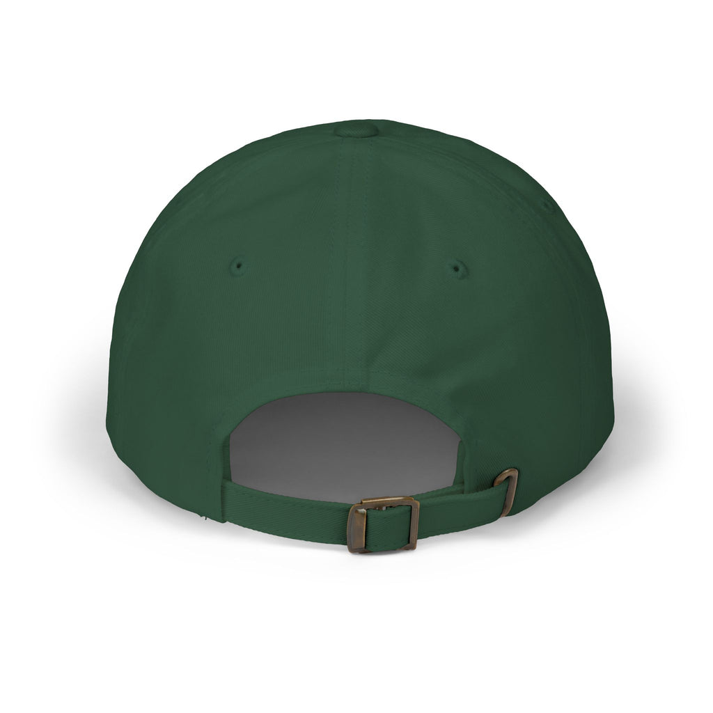 Wolf Emblem Dad Cap – Vintage Stone Wolf Logo Golf Hat