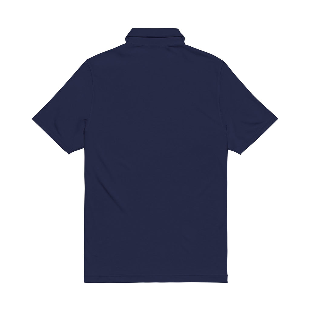 Embroidered Wolf & Crossed Tees Polo - Men's Performance Polo