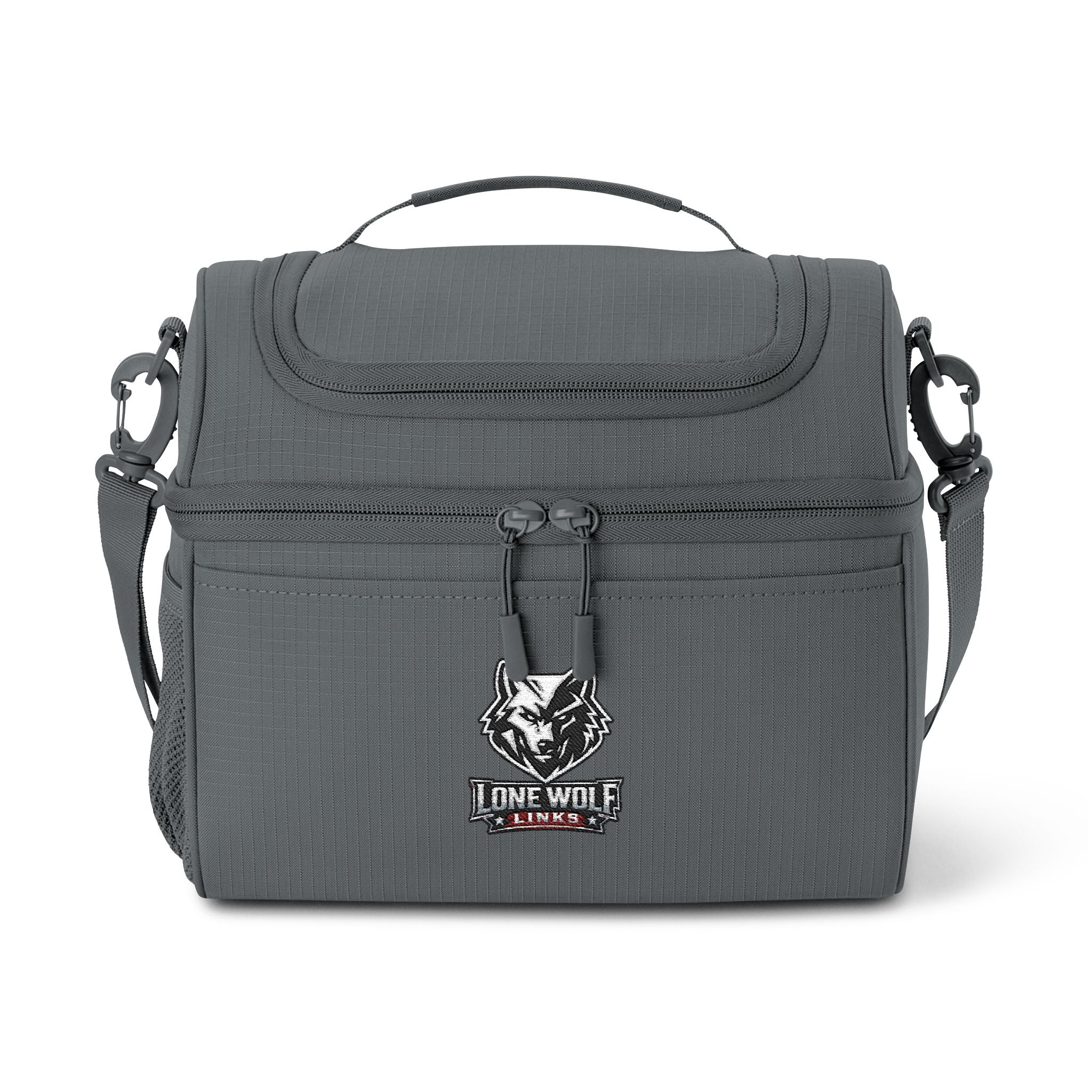 Lone Wolf Links Cooler Bag - Insulated Golf Lunch Cooler with Team Logo
