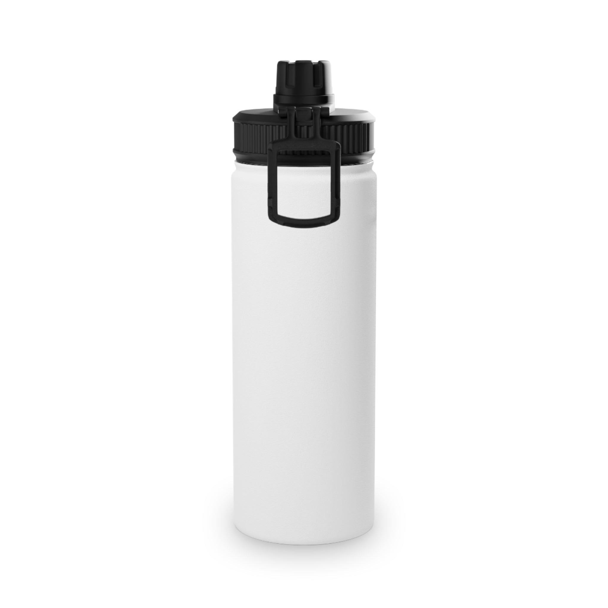 Wolf Logo Stainless Steel Water Bottle - Sports Lid, Insulated Sports Bottle
