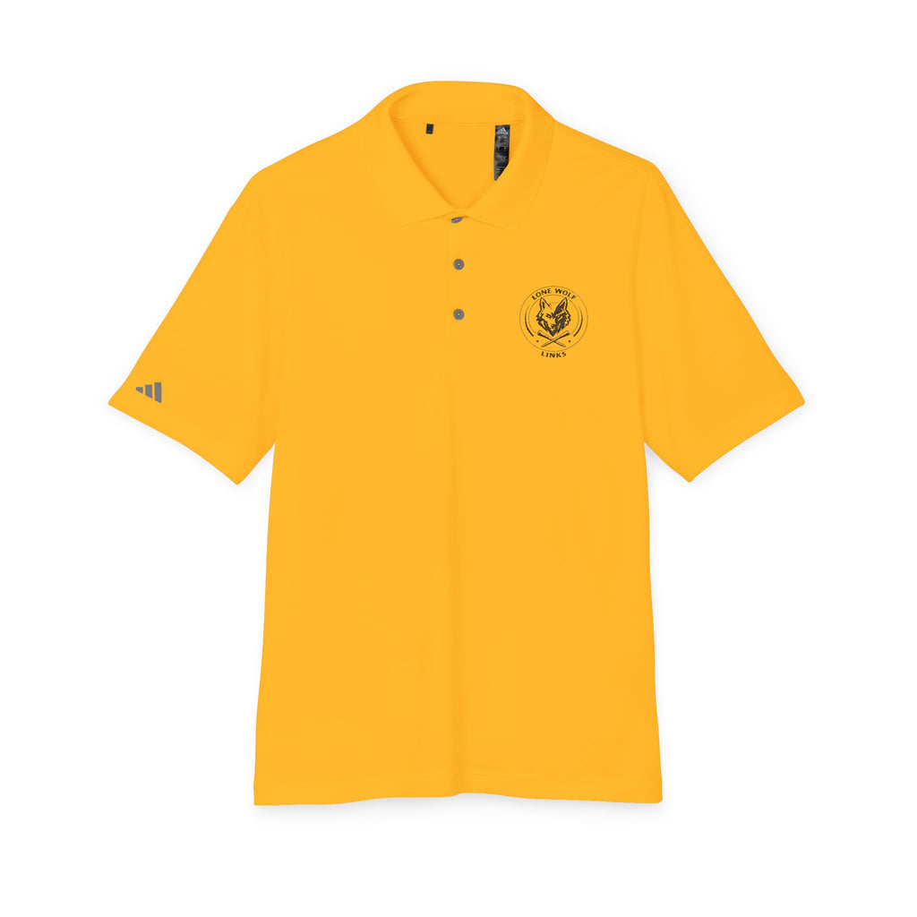 Unisex Performance Polo - Wolf with Crossed Tees
