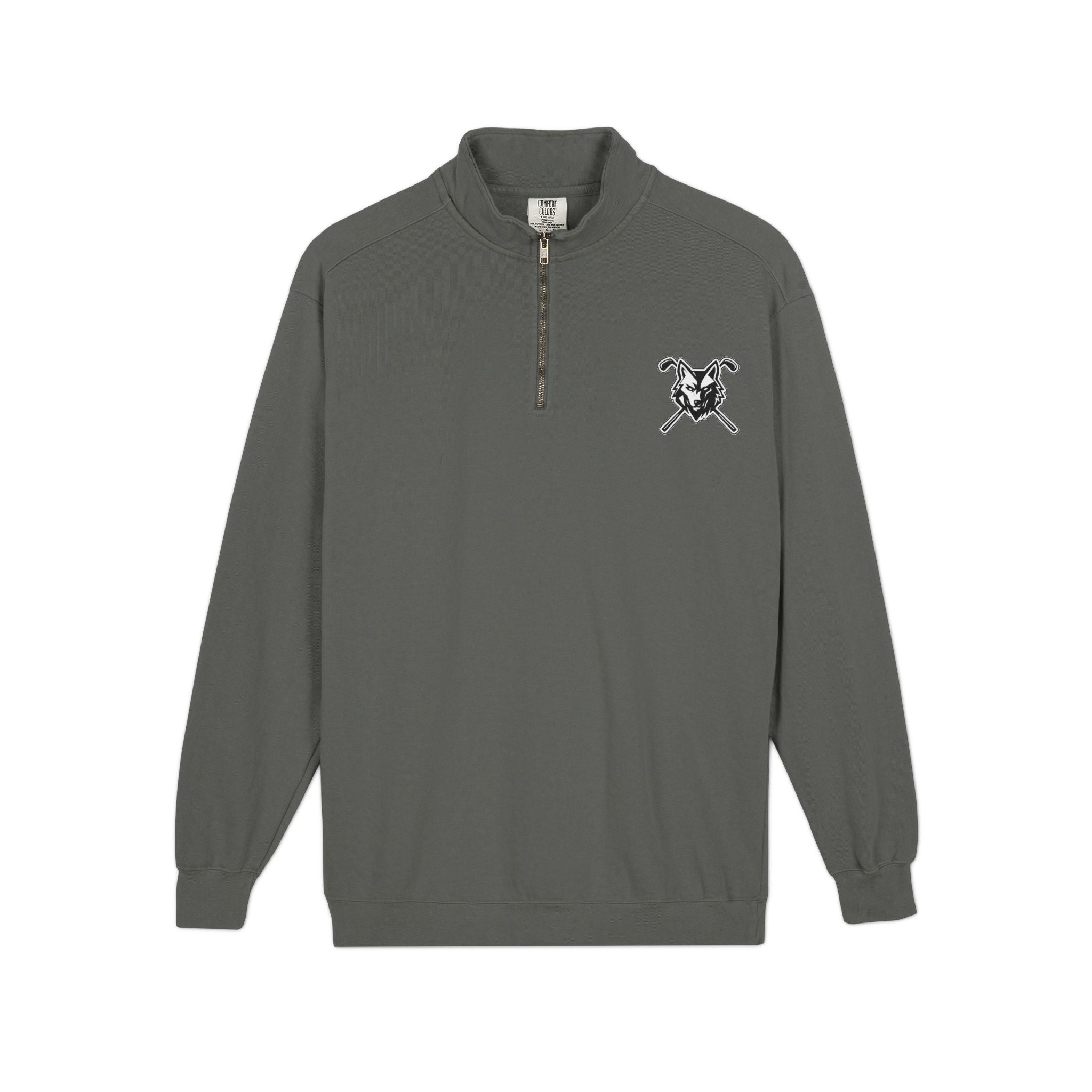 Wolf & Crossed Golf Club Quarter-Zip Unisex Sweatshirt