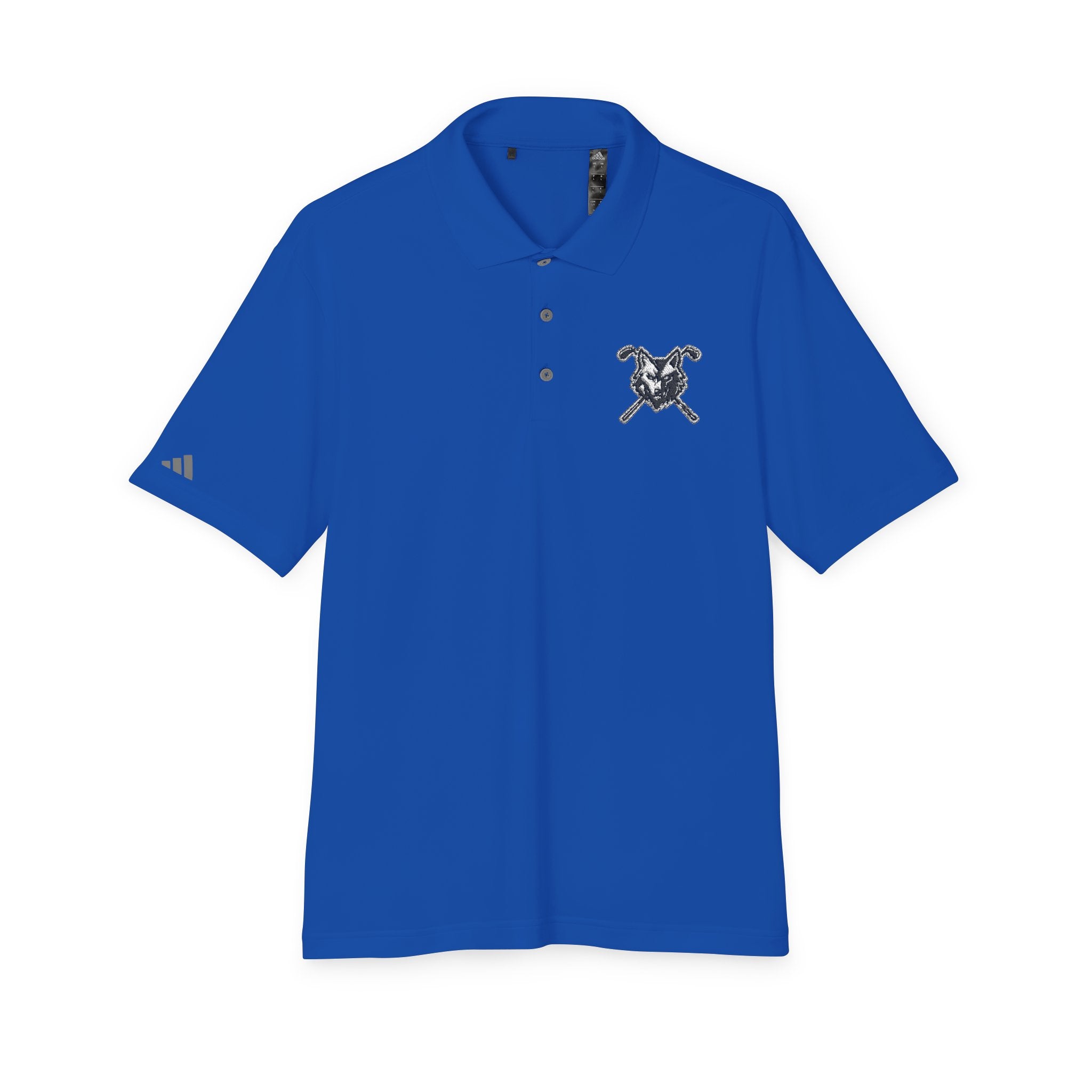 Wolf & Crossed Golf Clubs Unisex Polo Shirt - Performance Golf Polo
