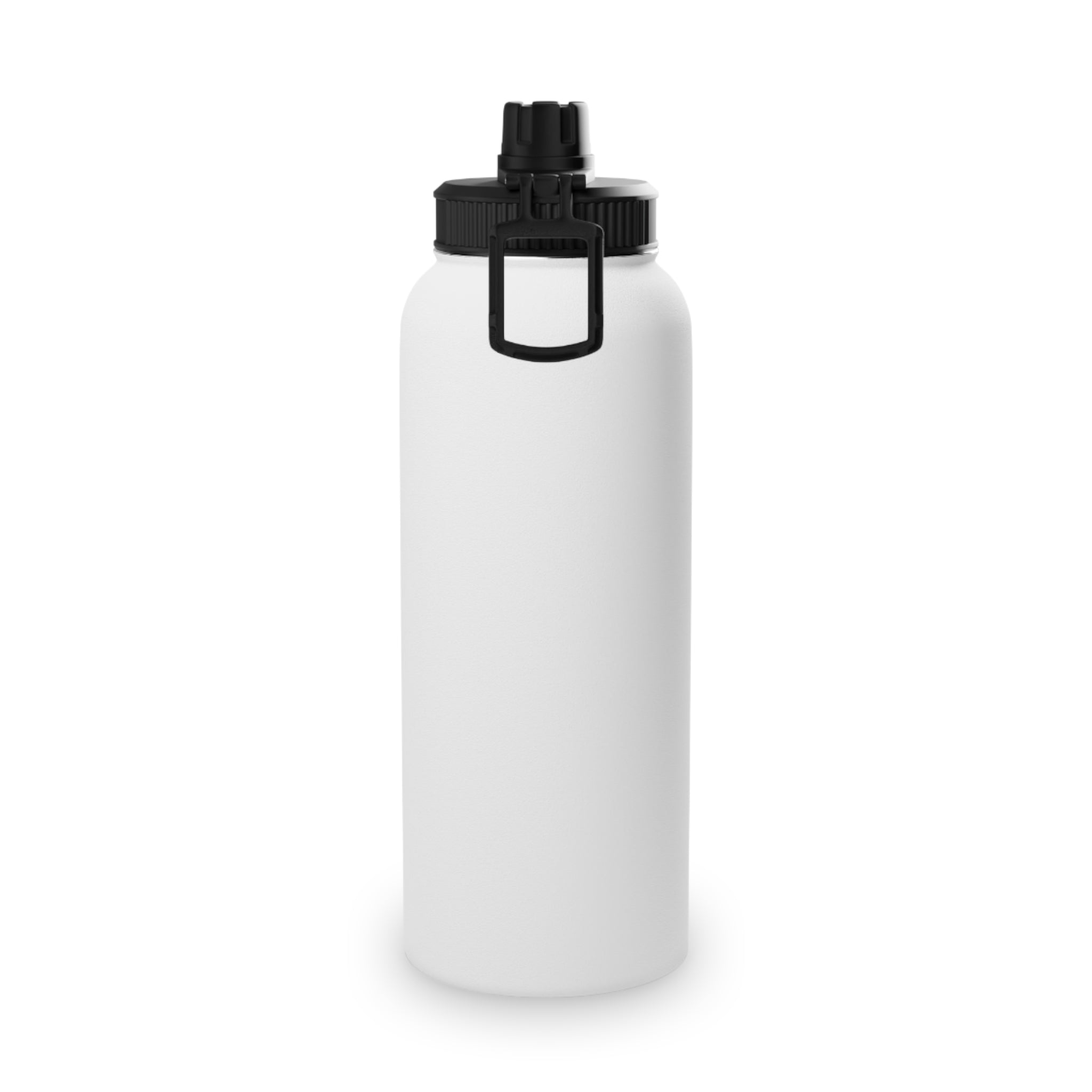 Wolf Logo Stainless Steel Water Bottle - Sports Lid, Insulated Sports Bottle