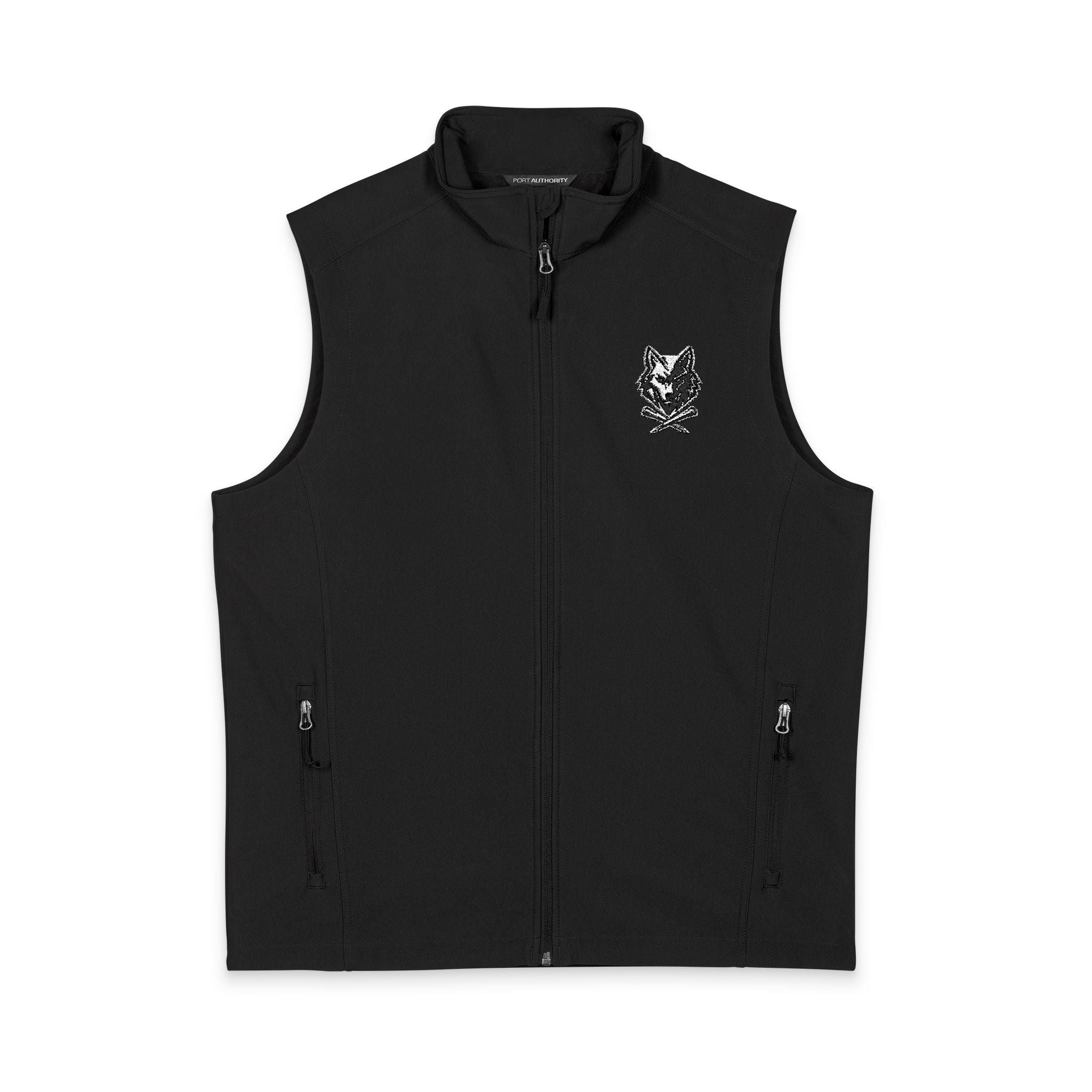 Embroidered Core Soft Shell Vest - Men’s Golf Lightweight Windproof Vest