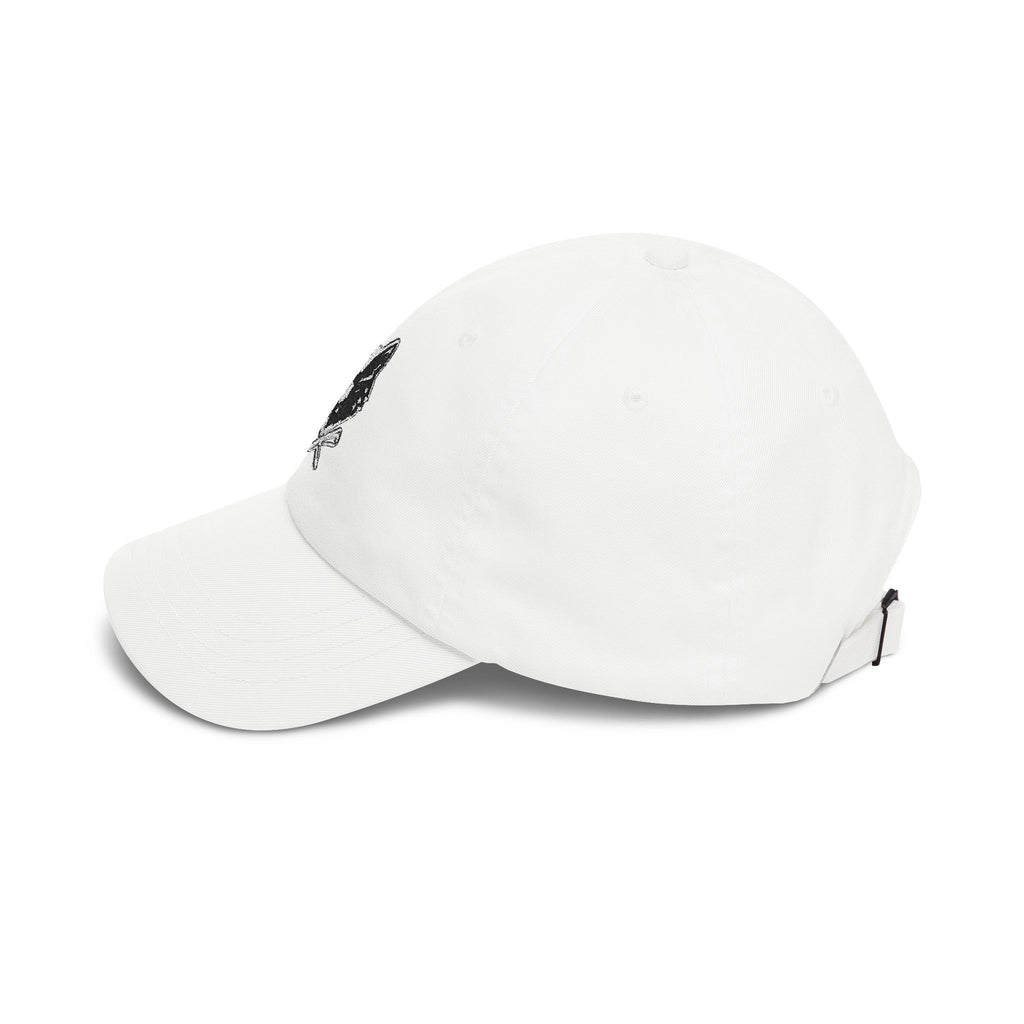 Wolf & Crossed Golf Tees Dad Cap - Vintage Golf Fox Hat