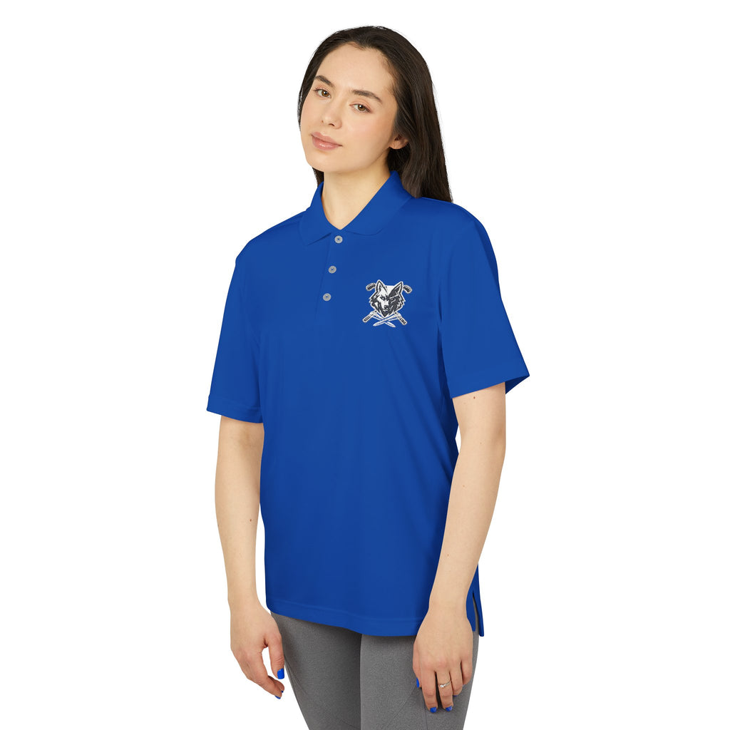 Wolf & Crossed Tees Unisex Polo Shirt - Performance Golf Polo