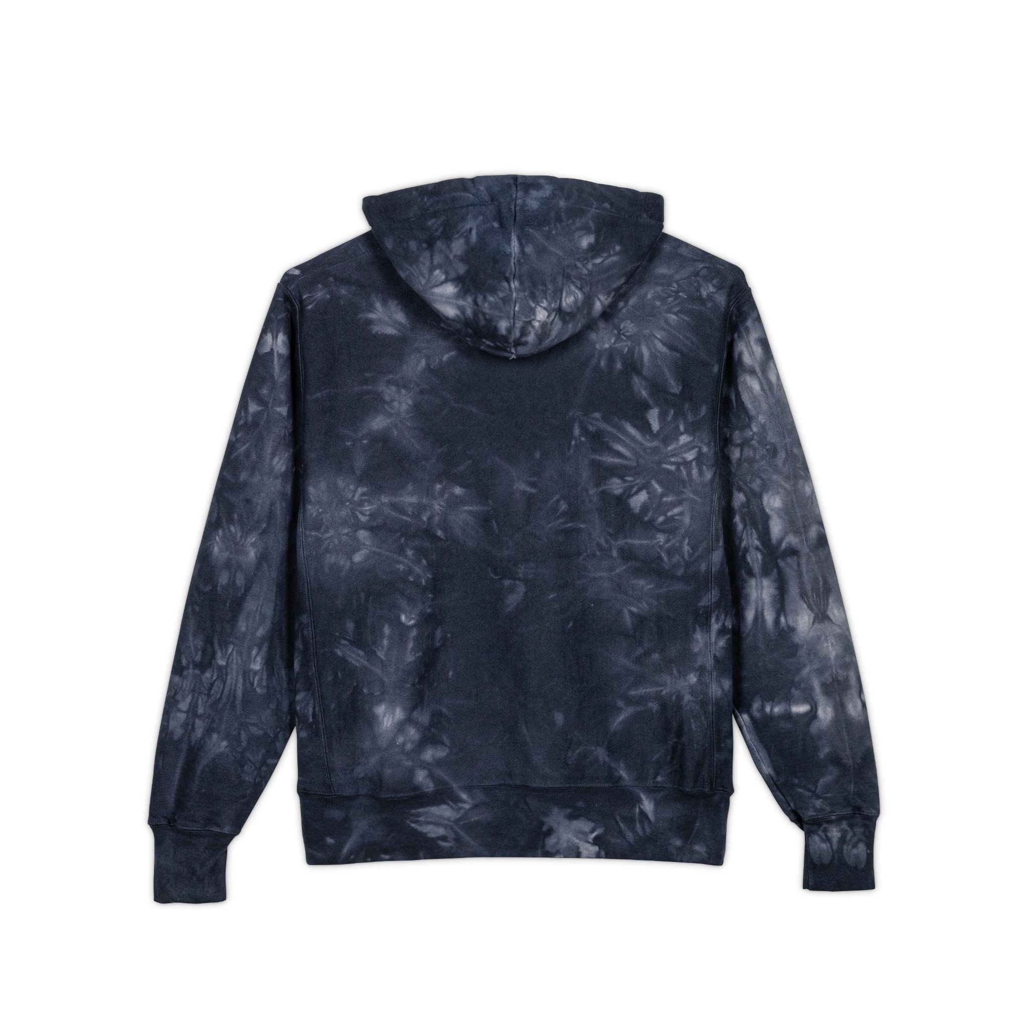 Tie-Dye Lone Wolf with Crossed Tees Hoodie (Unisex)