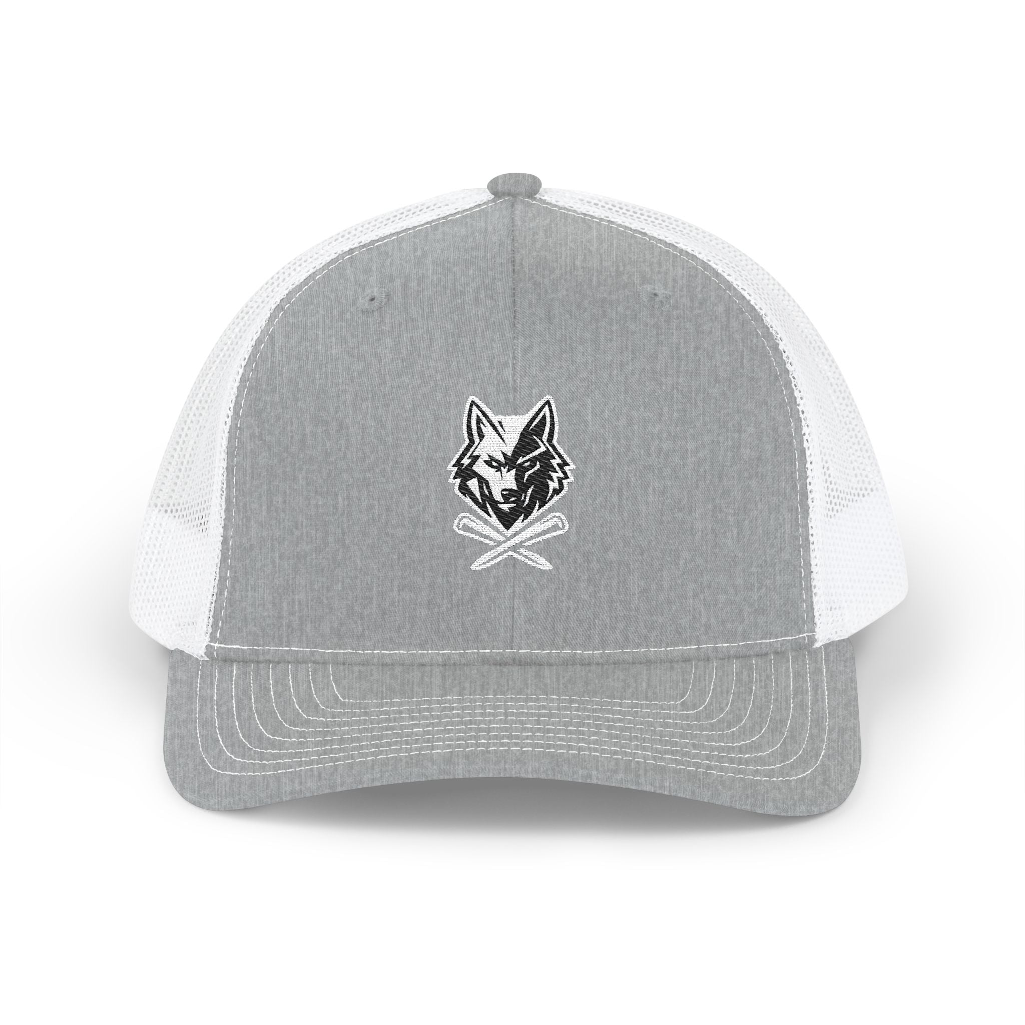 Trucker Hat - Lone Wolf Links with Crossed Tees Embroidered Snapback