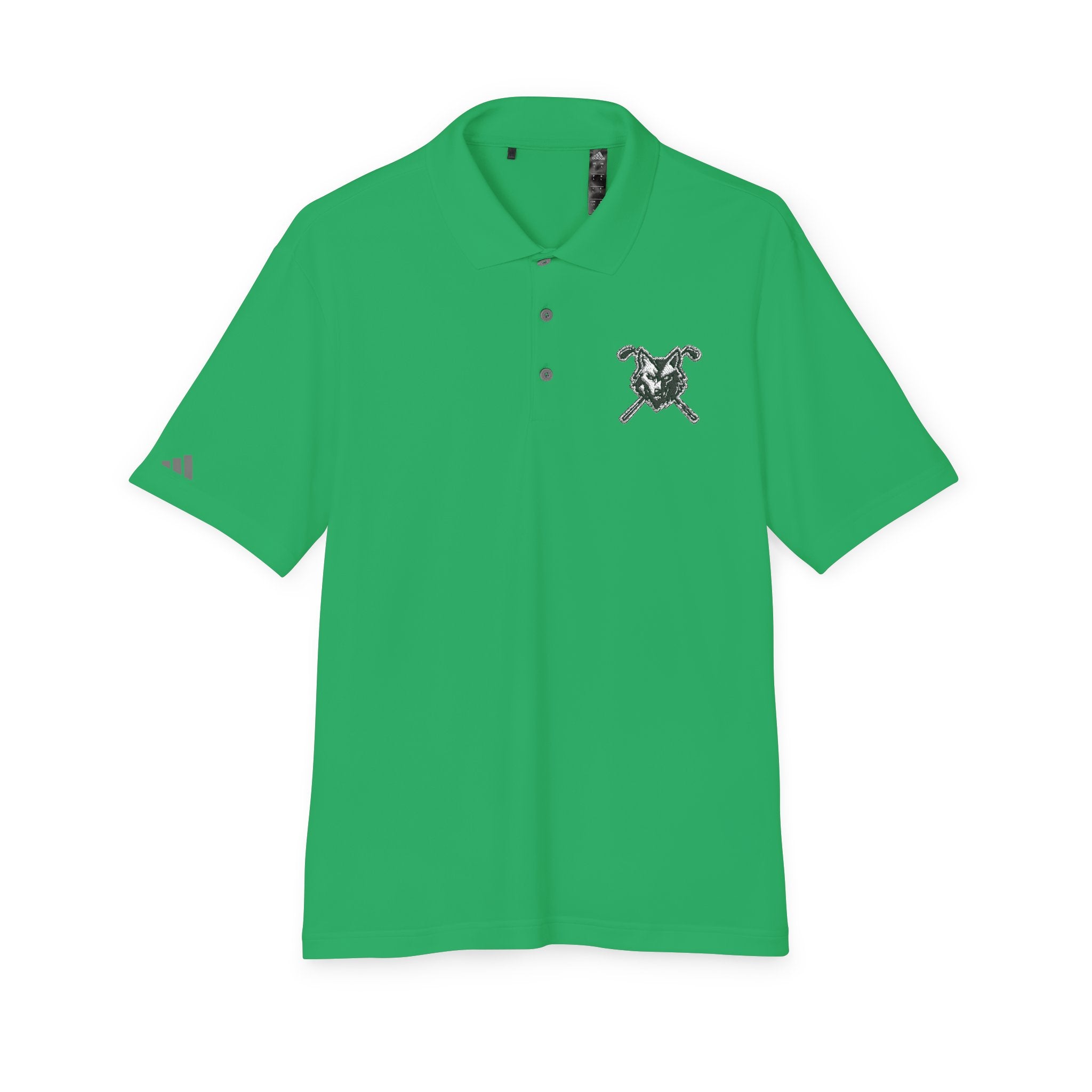 Wolf & Crossed Golf Clubs Unisex Polo Shirt - Performance Golf Polo
