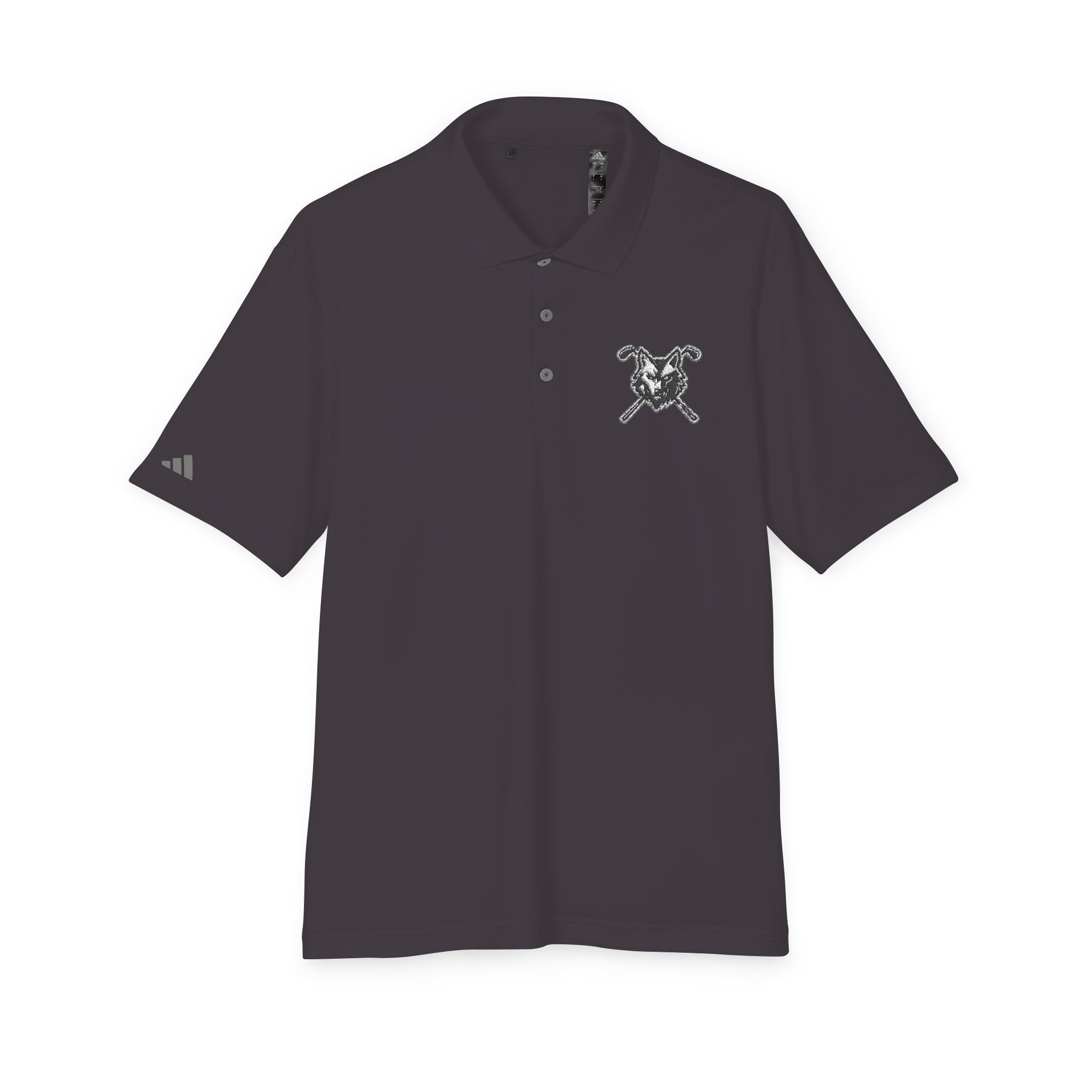 Wolf & Crossed Golf Clubs Unisex Polo Shirt - Performance Golf Polo