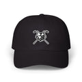 Dad Cap with Crossed Clubs Wolf Patch - Outdoor Golf Hat