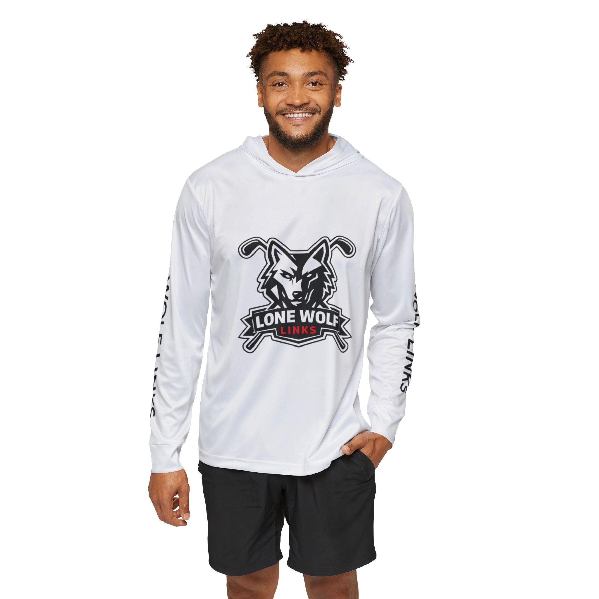 Lone Wolf Links Golf Hoodie - Men's Performance Warmup Hoodie