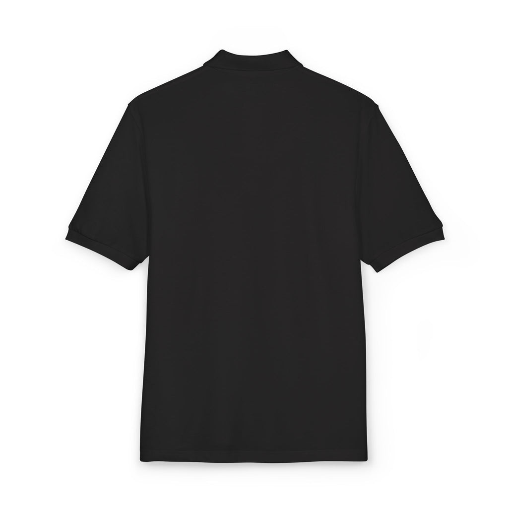 Embroidered Unisex Wolf & Tees Polo Shirt - Casual Golf Wear