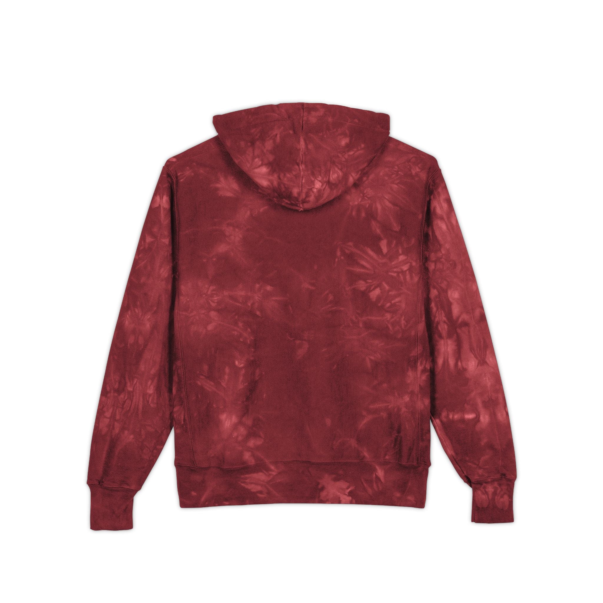 Tie-Dye Lone Wolf with Crossed Tees Hoodie (Unisex)