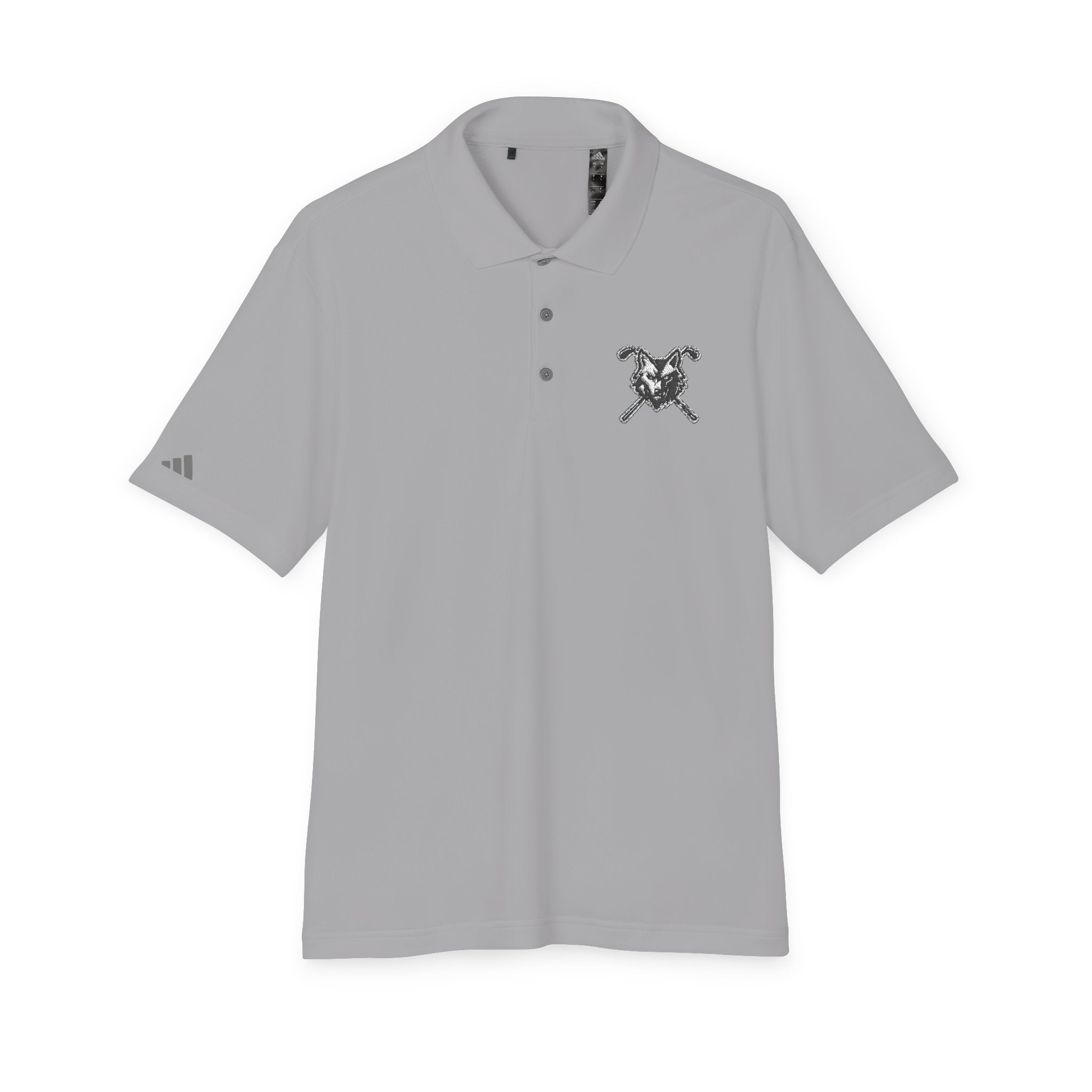 Wolf & Crossed Golf Clubs Unisex Polo Shirt - Performance Golf Polo