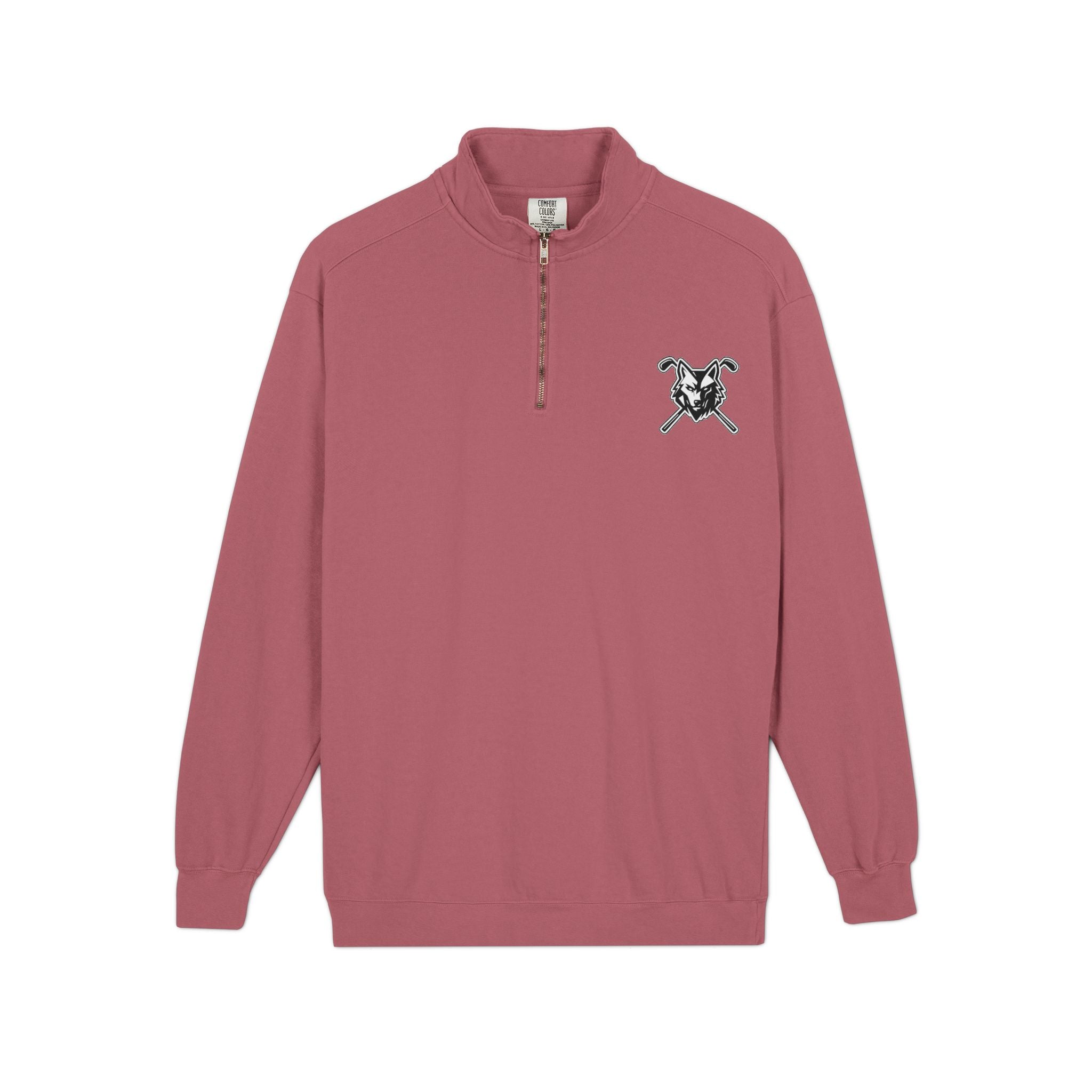 Wolf & Crossed Golf Club Quarter-Zip Unisex Sweatshirt