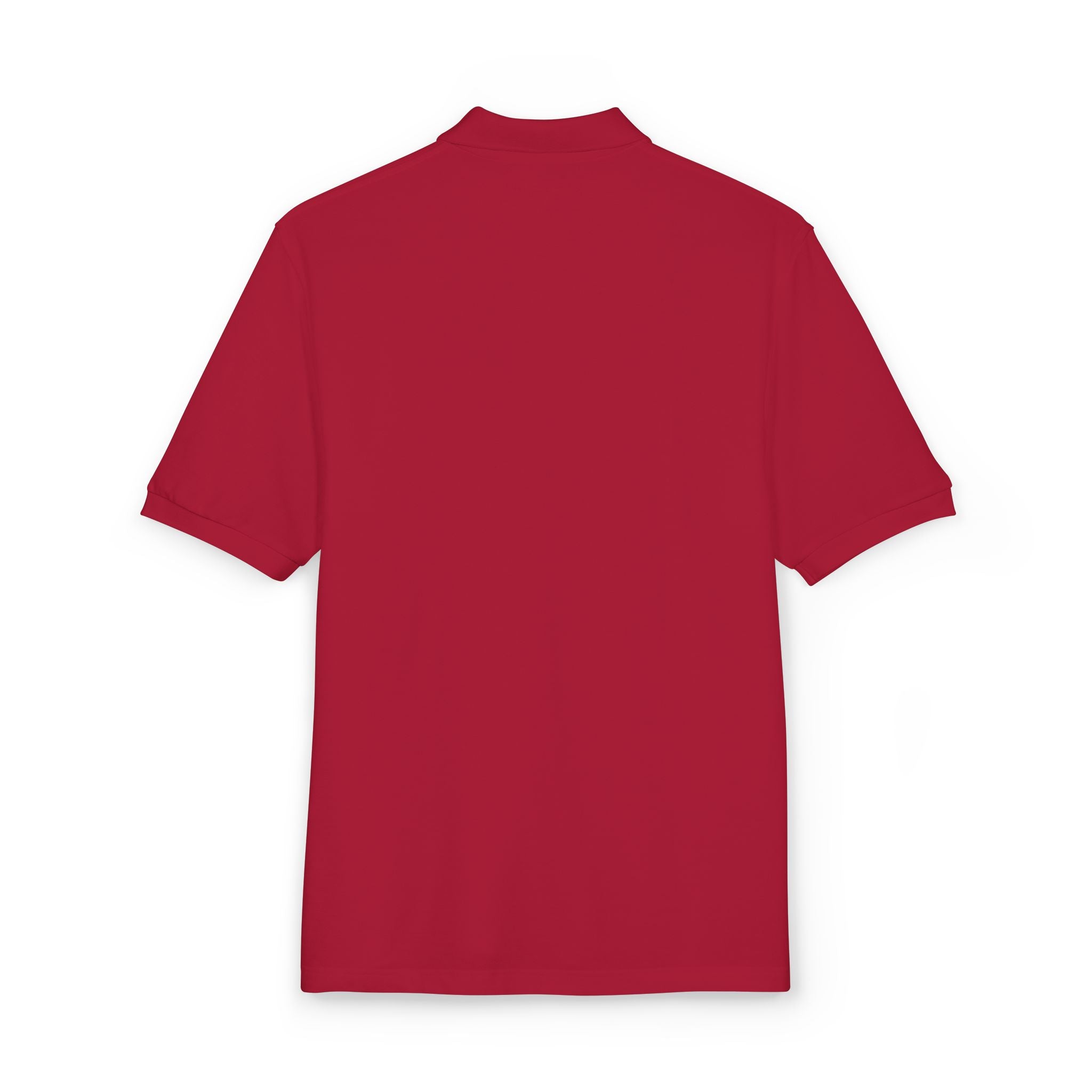 Embroidered Unisex Wolf & Tees Polo Shirt - Casual Golf Wear