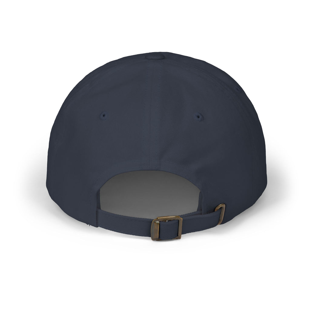 Wolf Emblem Dad Cap – Vintage Stone Wolf Logo Golf Hat