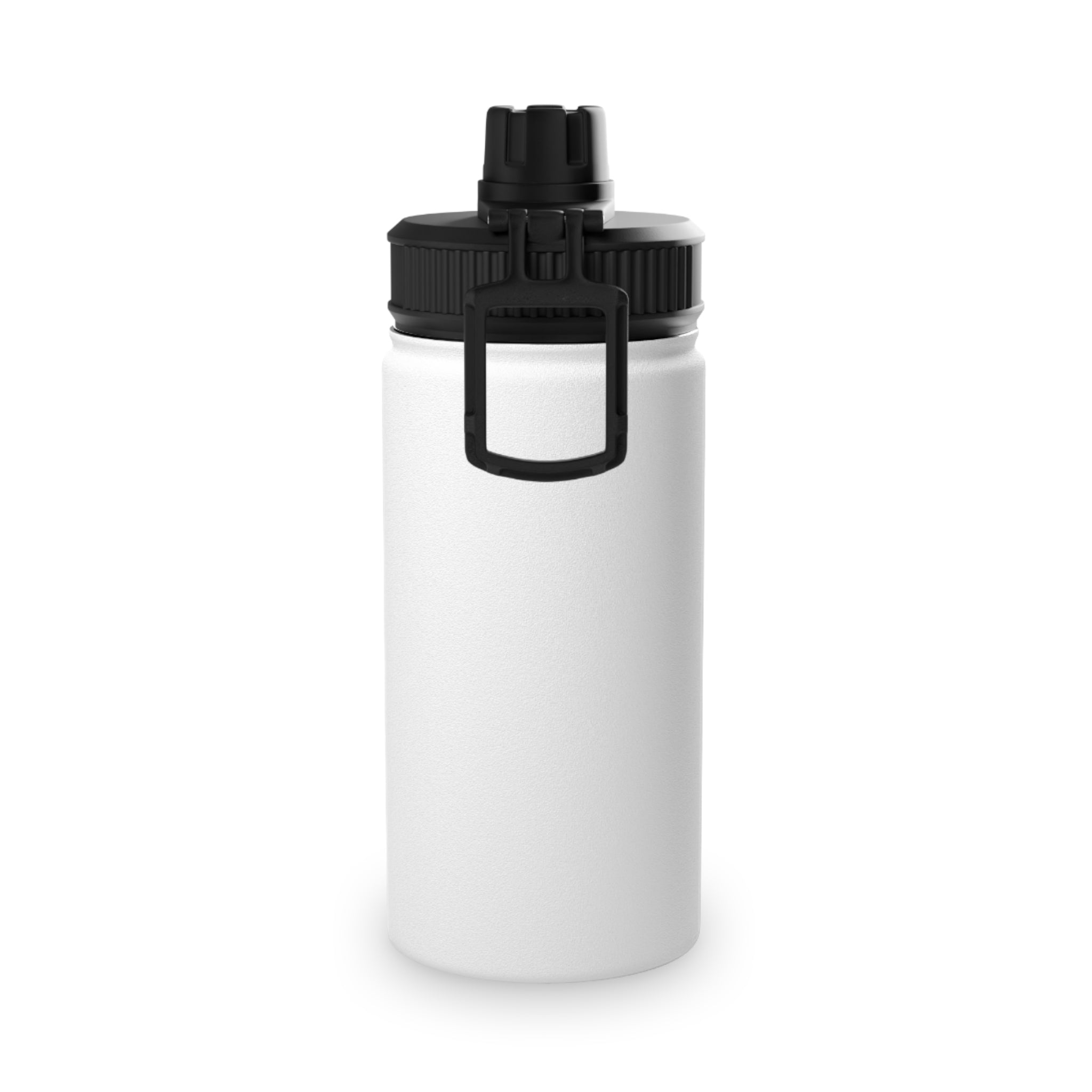 Lone Wolf Sports Stainless Steel Water Bottle - Insulated Athletic Bottle with Sports Lid