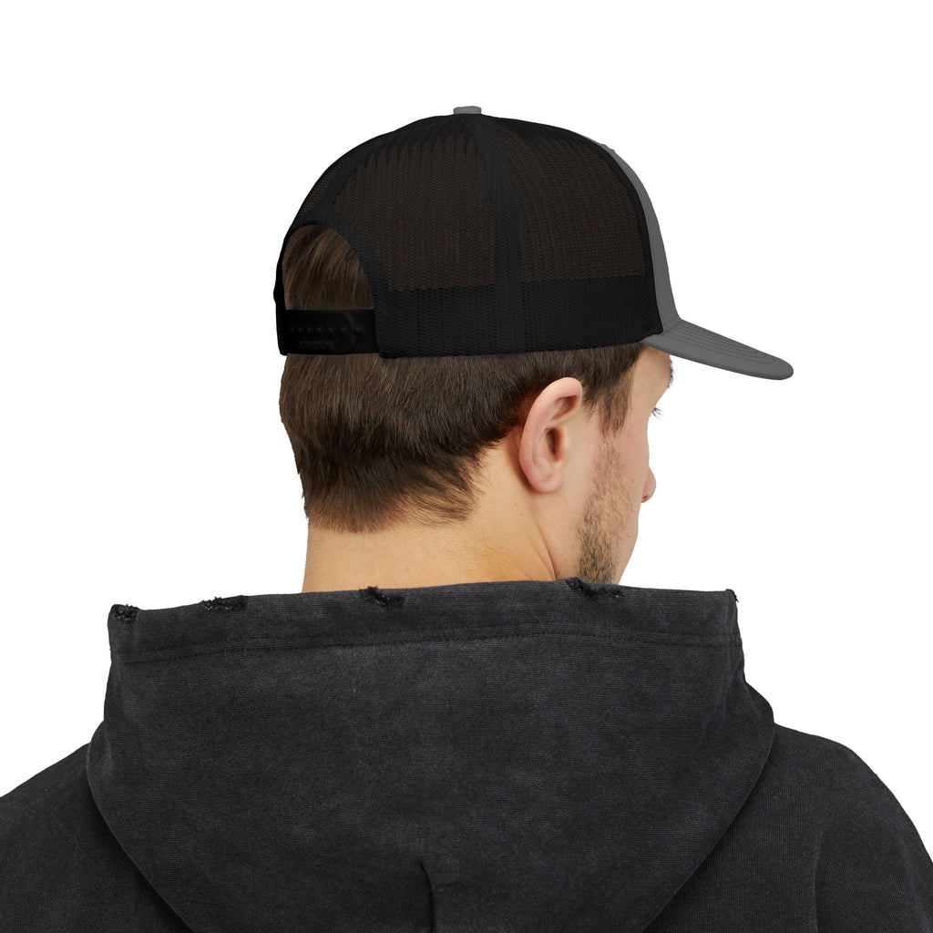 Trucker Hat - Lone Wolf Links with Crossed Tees Embroidered Snapback