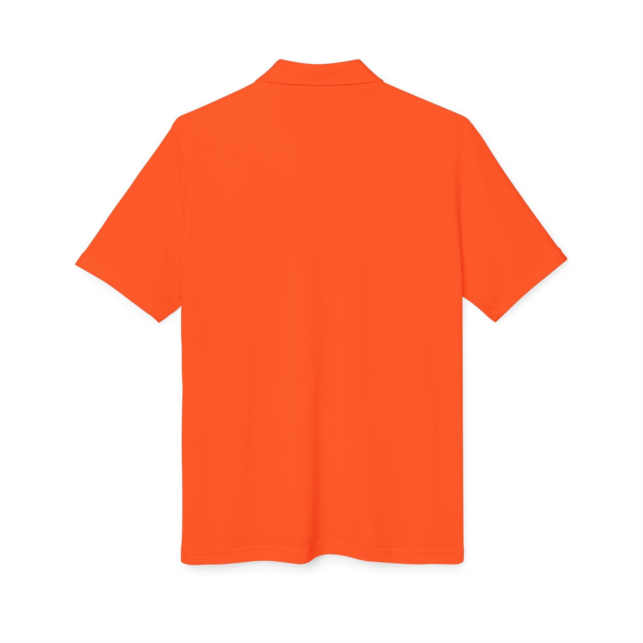 Unisex Performance Polo - Wolf with Crossed Tees