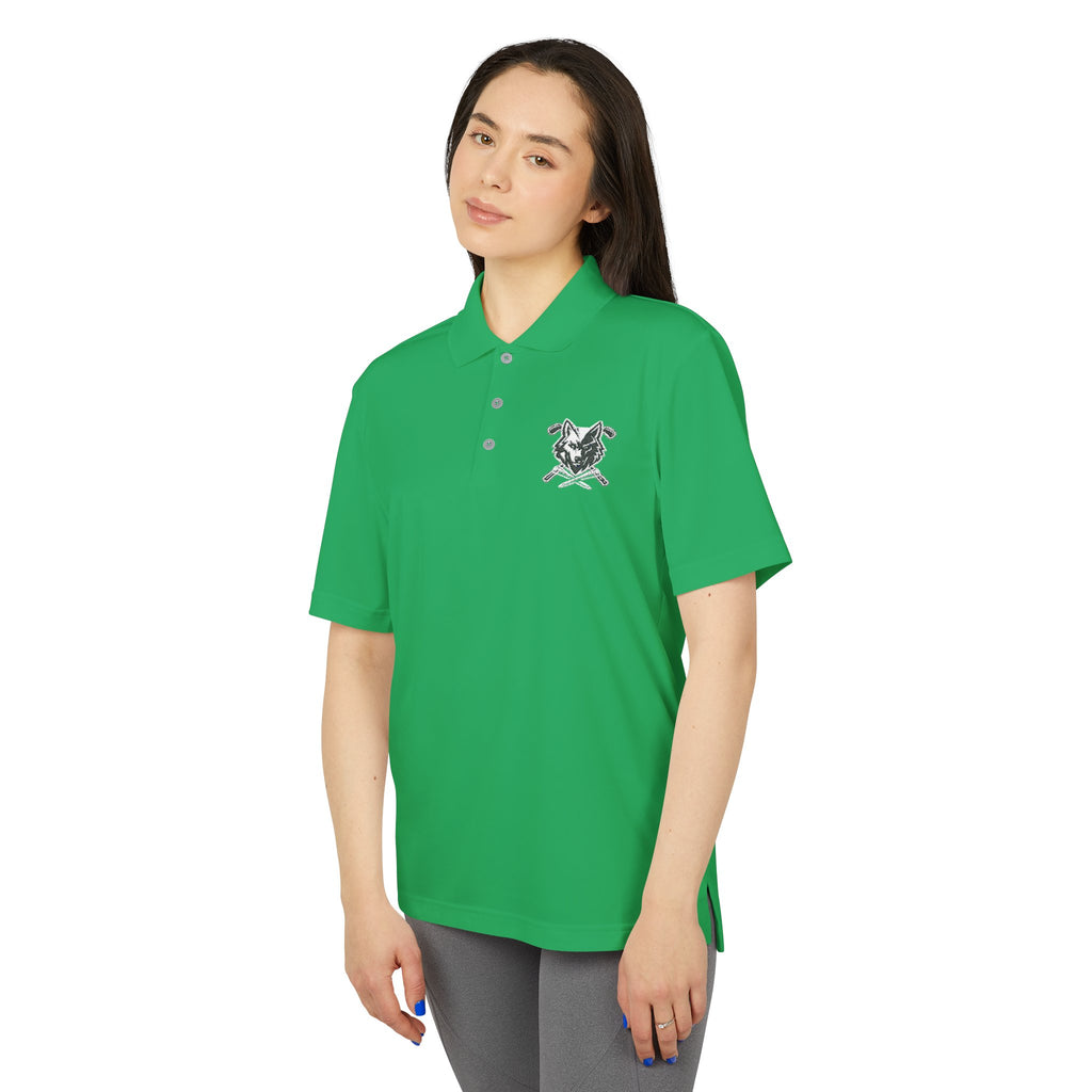 Wolf & Crossed Tees Unisex Polo Shirt - Performance Golf Polo