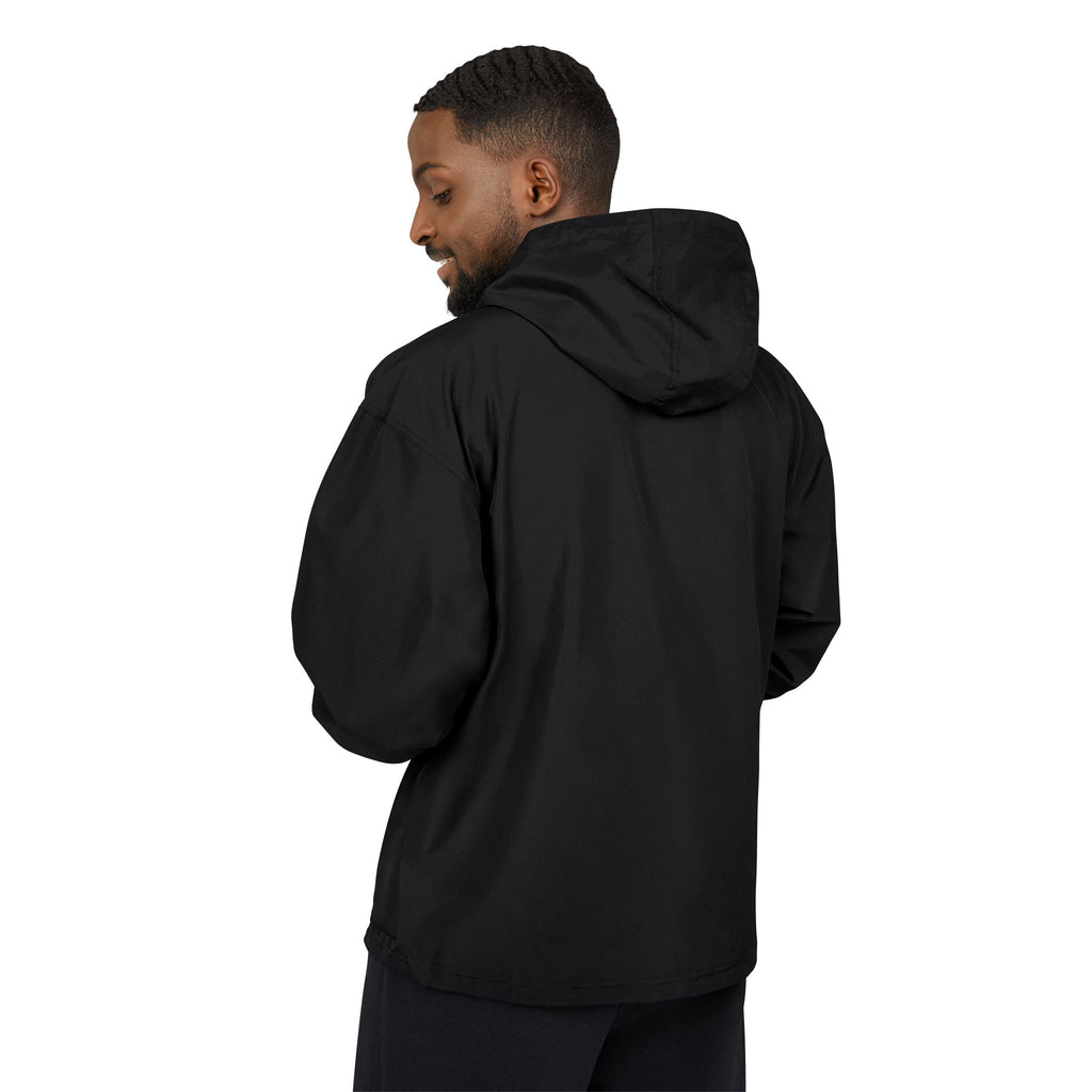 Champion Packable Anorak Jacket - Wolf with Crossed Tees