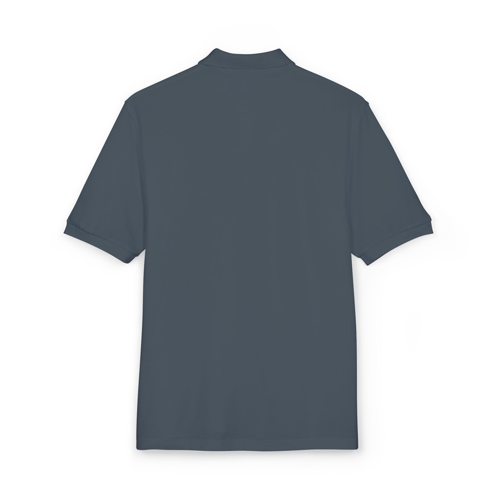 Embroidered Unisex Wolf & Tees Polo Shirt - Casual Golf Wear