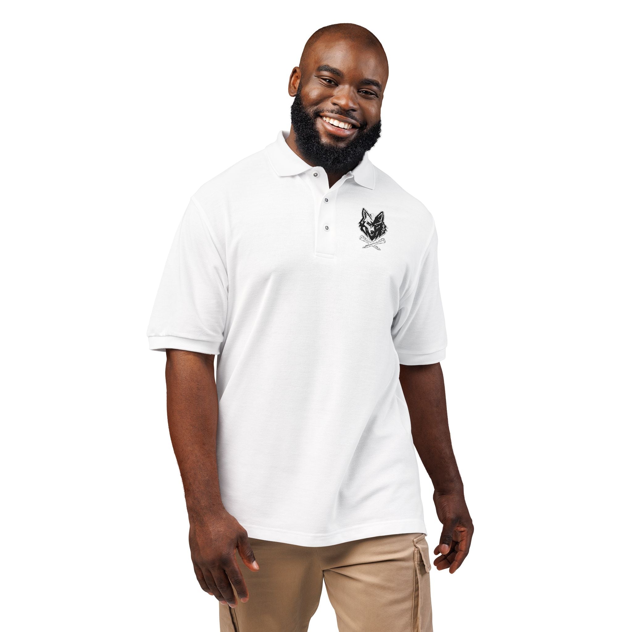 Embroidered Unisex Golf Polo Shirt - Casual Golf Polo
